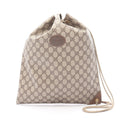 Gucci GG Plus Coated Canvas Shoulder Bag