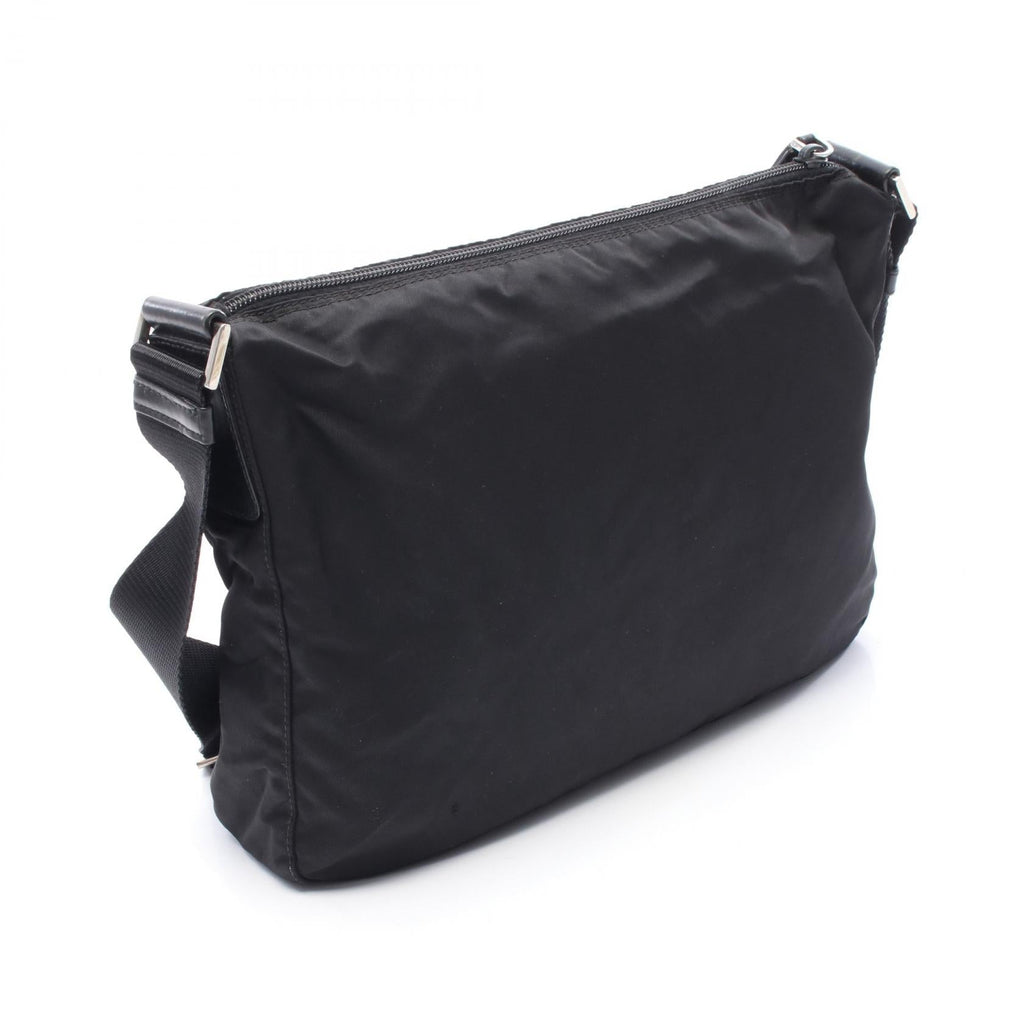 Prada Nylon Leather Shoulder Bag
