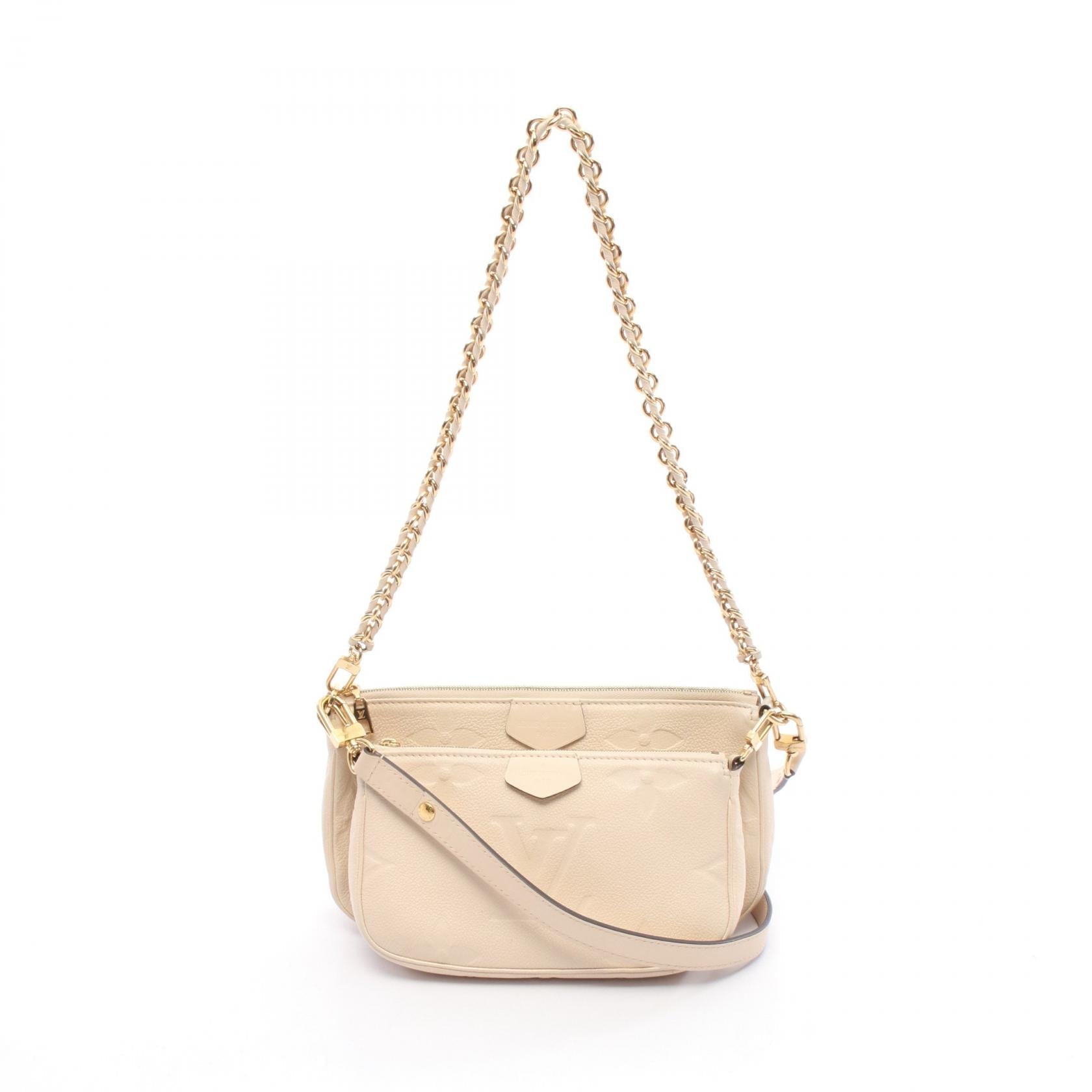 Louis Vuitton Multi Pochette Accessoires Monogram Empreinte 2way Shoulder Bag