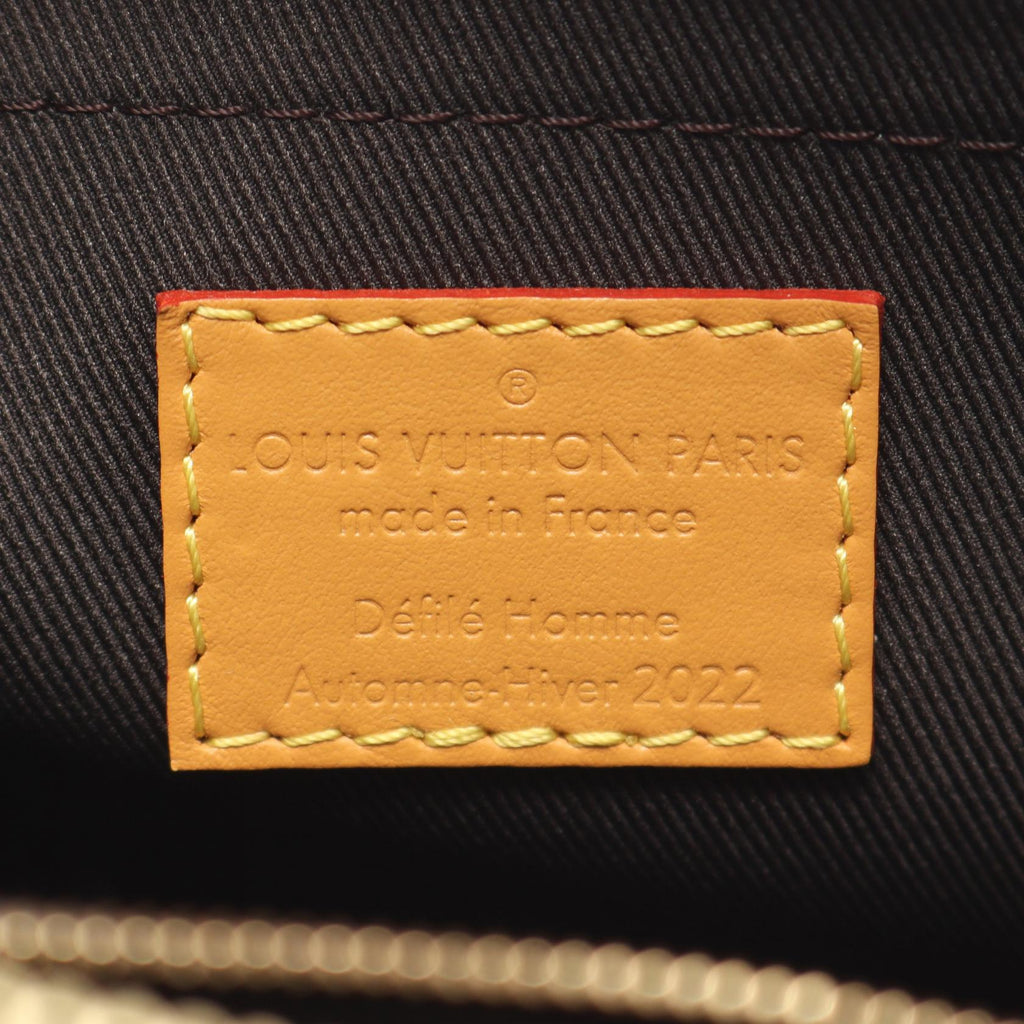Louis Vuitton Soft Trunk This is Not Monogram Coated Canvas Shoulder Bag