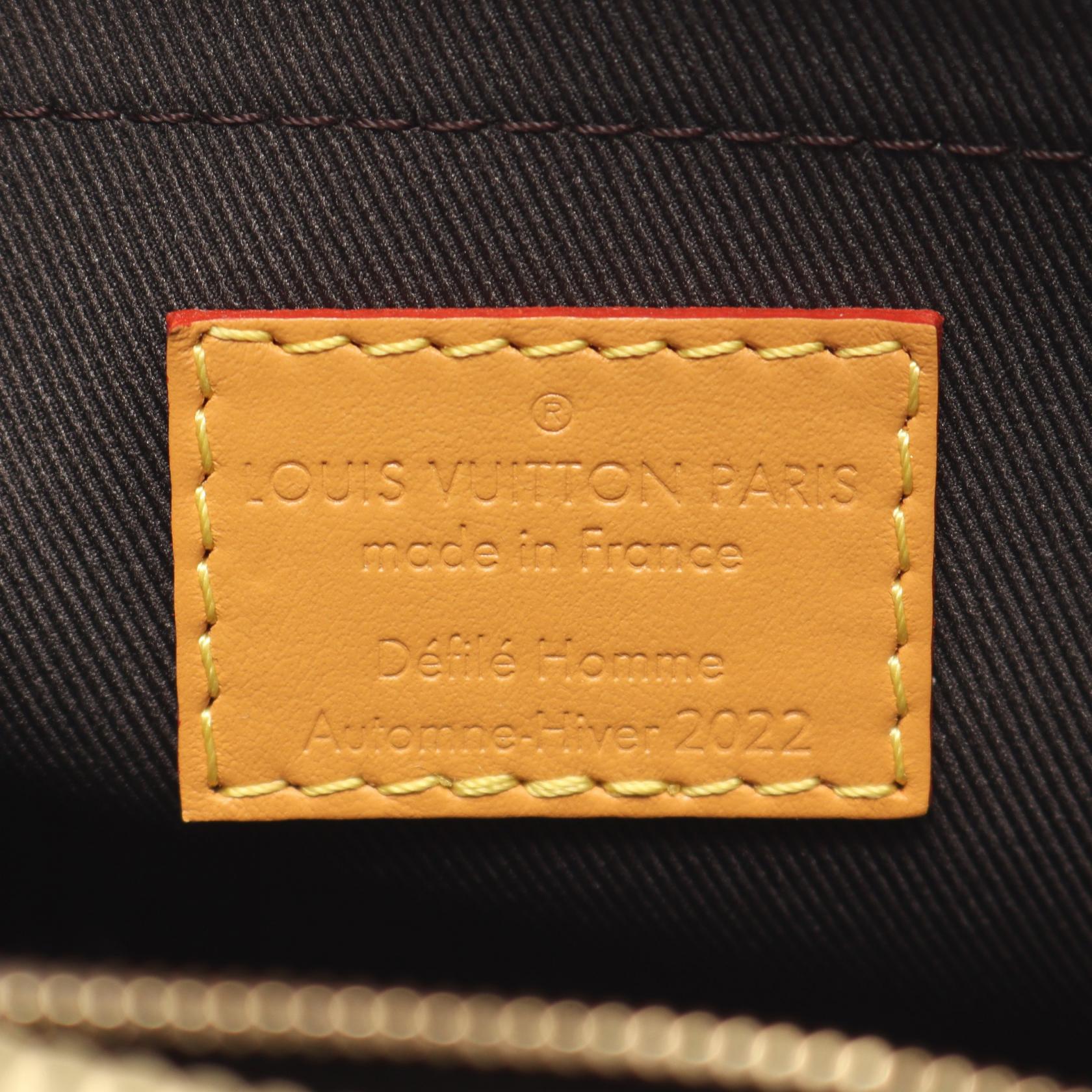 Louis Vuitton Soft Trunk This is Not Monogram Coated Canvas Shoulder Bag