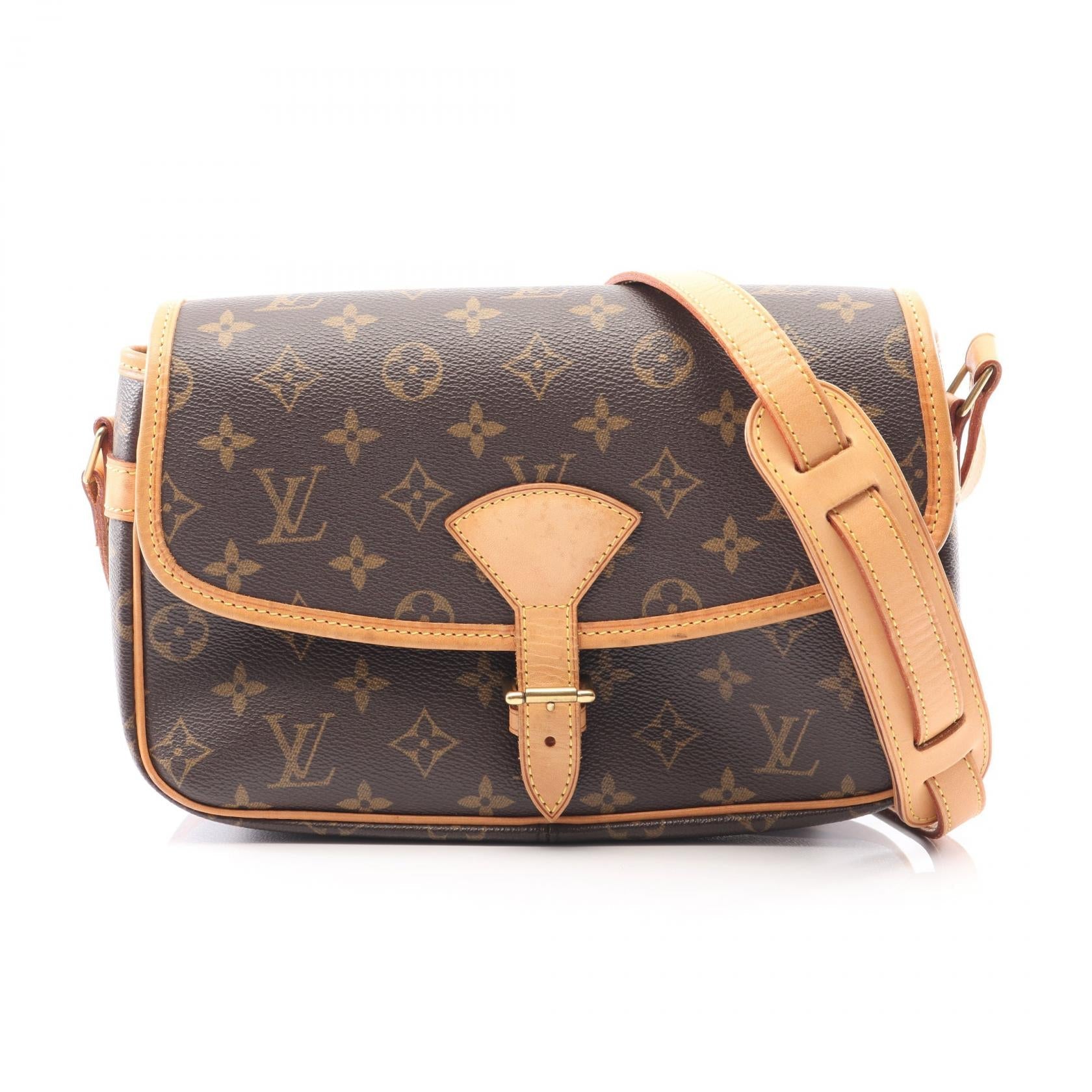 Louis Vuitton Sologne Monogram Coated Canvas Shoulder Bag