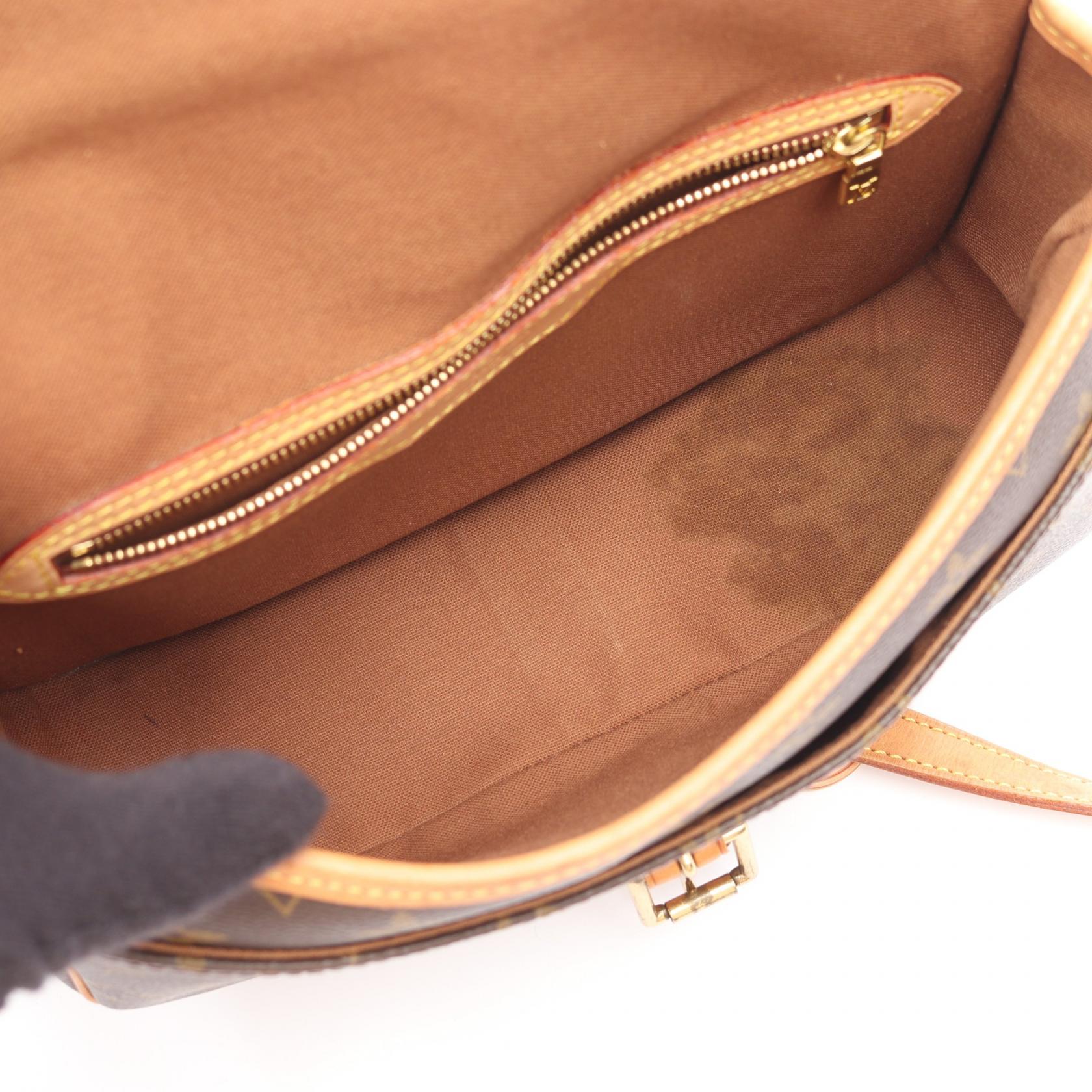 Louis Vuitton Sologne Monogram Coated Canvas Shoulder Bag