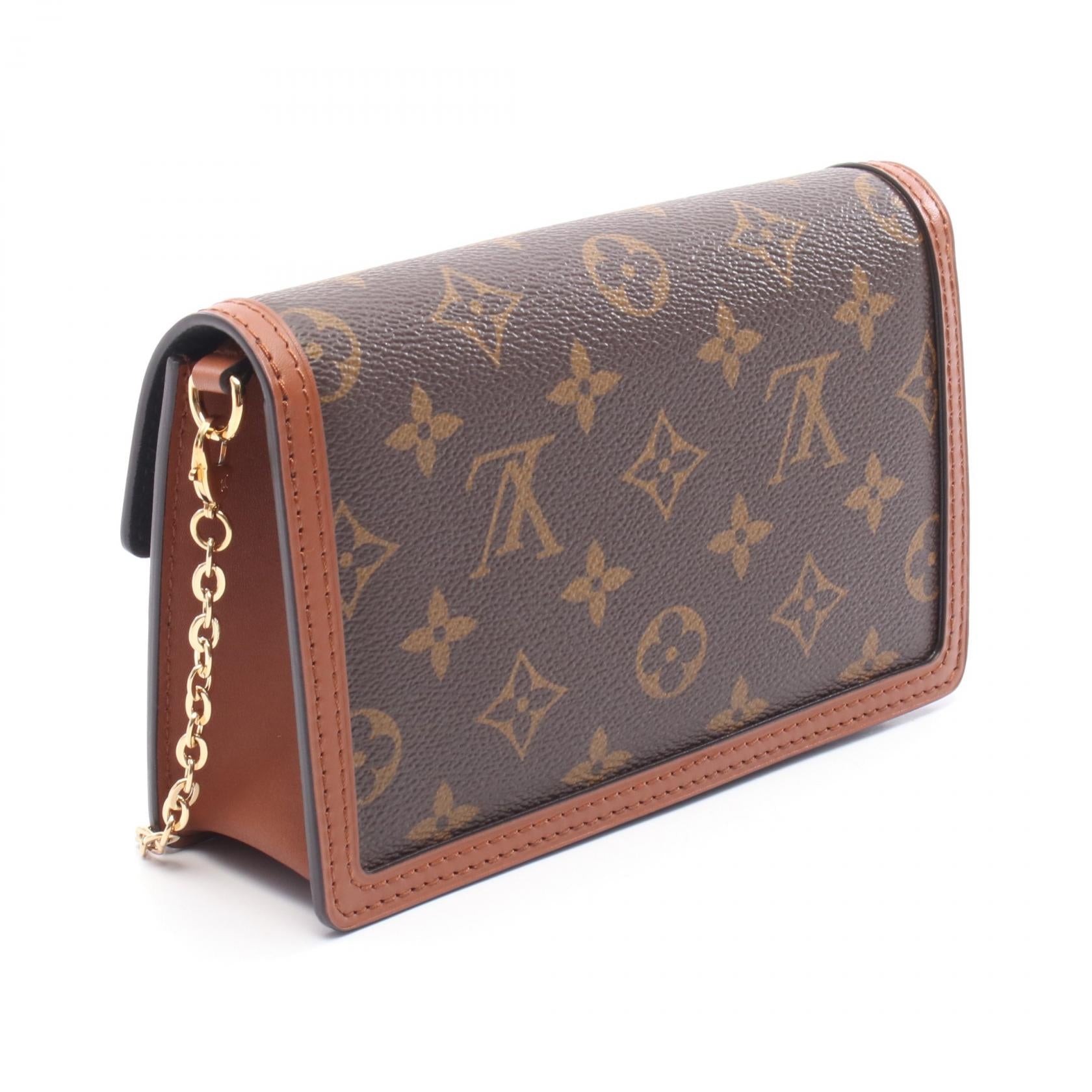 Louis Vuitton Portefeuille Dauphine Monogram 2way Shoulder Bag