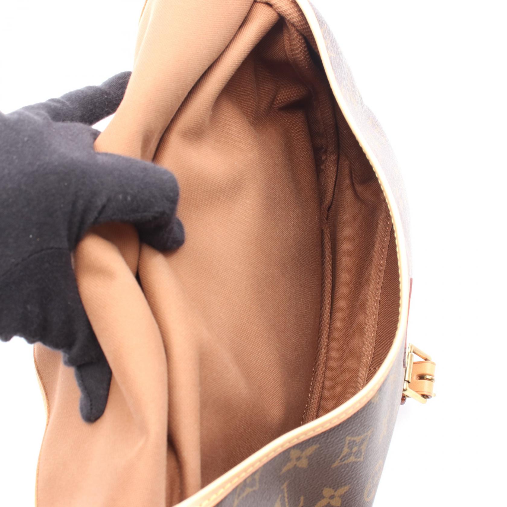 Louis Vuitton Saumur 30 Monogram Coated Canvas Shoulder Bag
