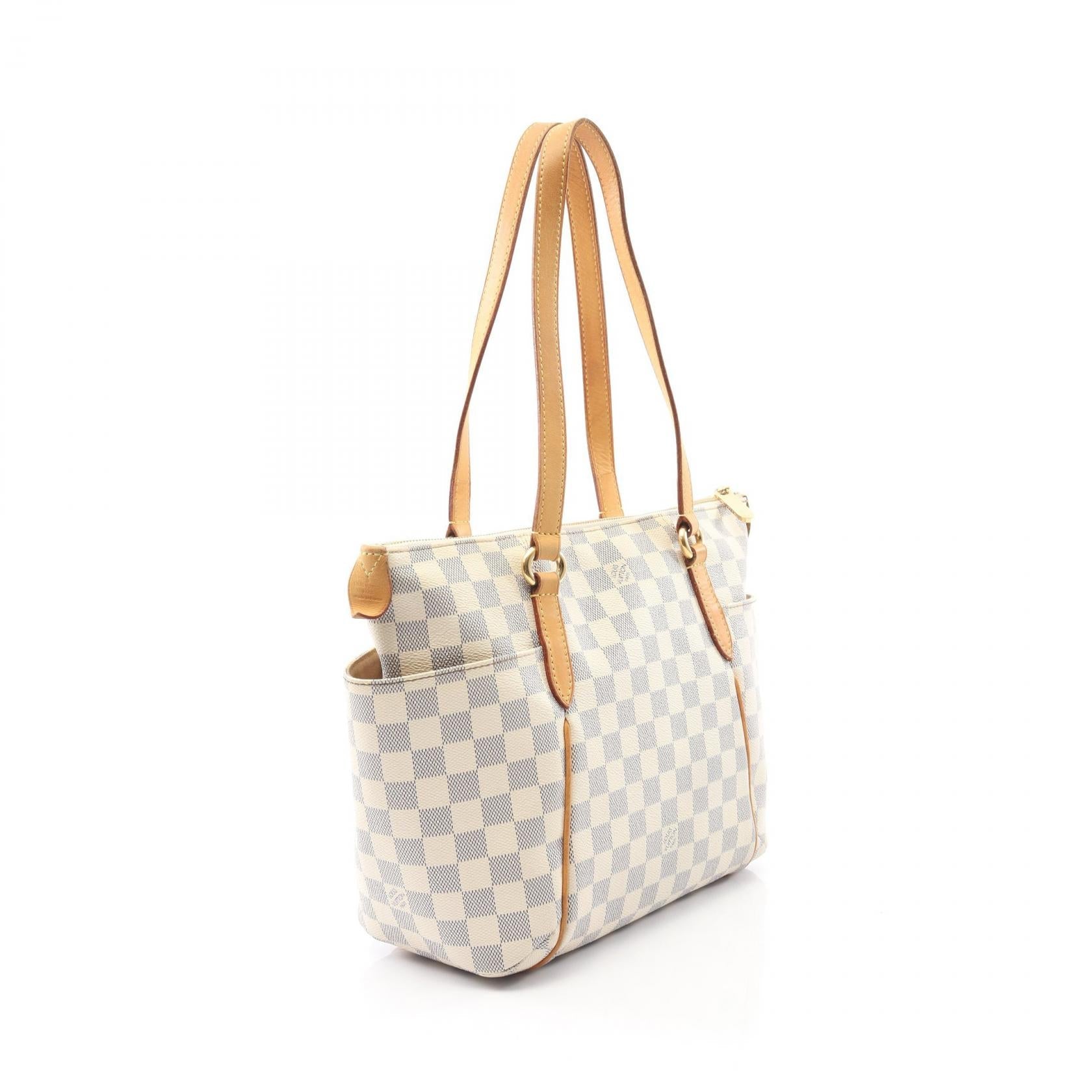 Louis Vuitton Totally PM Damier Azur Coated Canvas Tote Bag