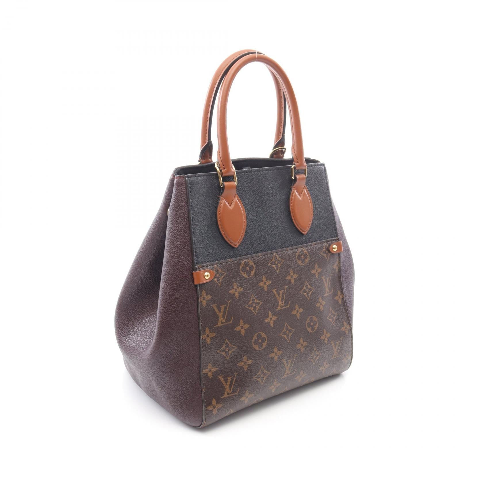 Louis Vuitton Fold Tote MM Monogram Coated Canvas Tote Bag