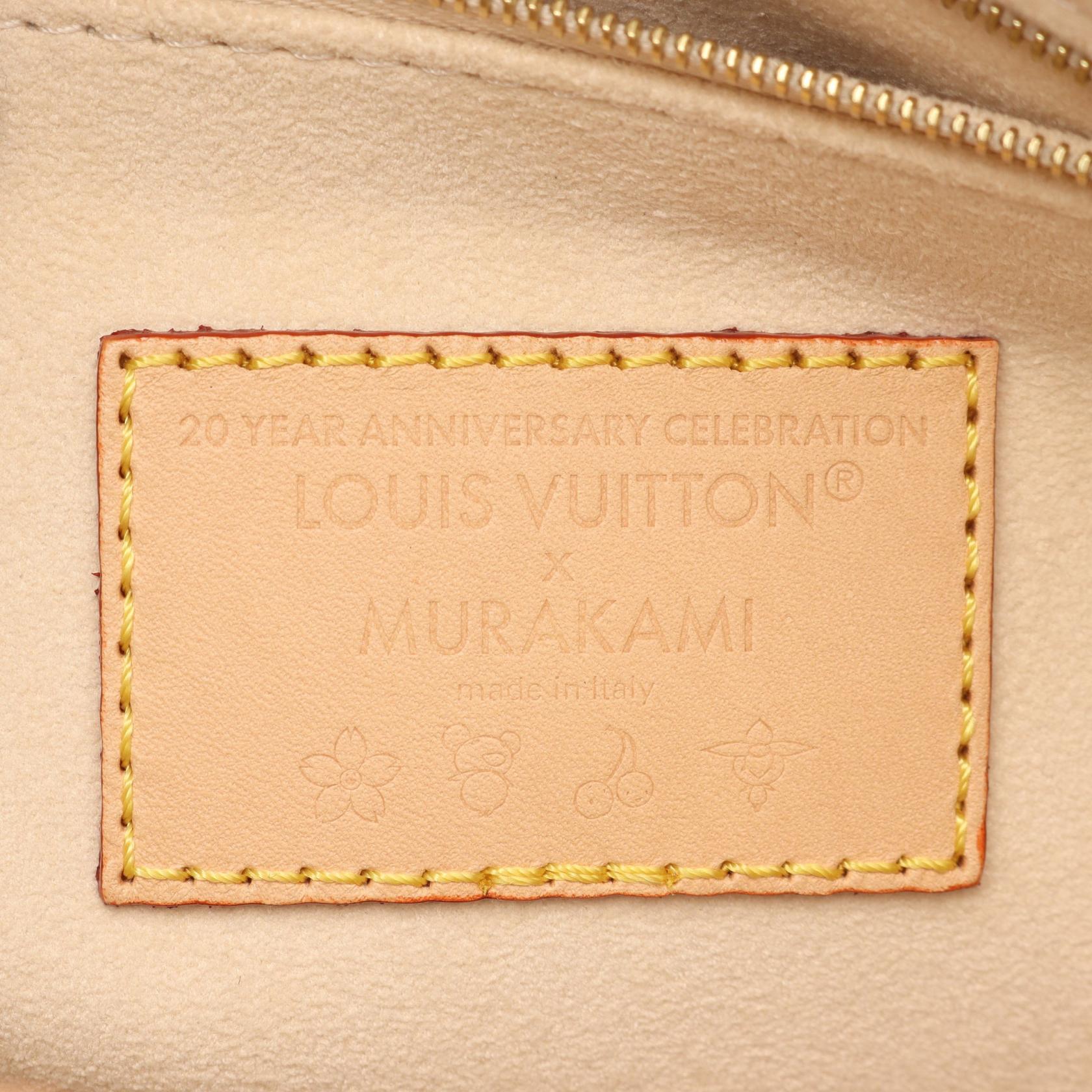 Louis Vuitton LOUIS VUITTON × Murakami OnTheGo Monogram Multicolor Coated Canvas Tote Bag