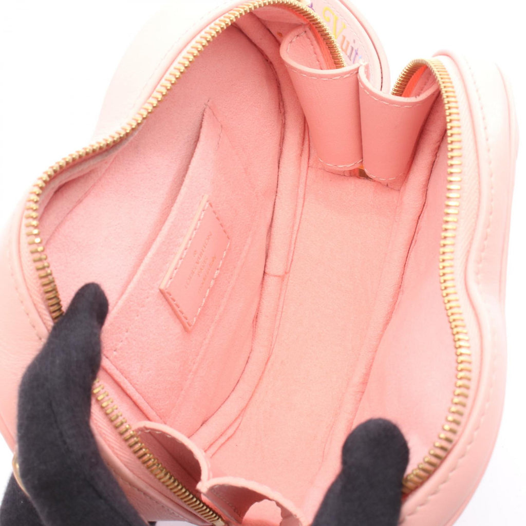 Louis Vuitton New Wave Heart Bag Love Lock Leather Shoulder Bag