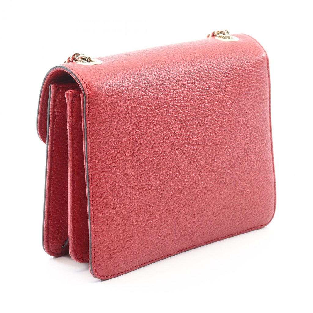 Gucci Interlocking G Leather Shoulder Bag