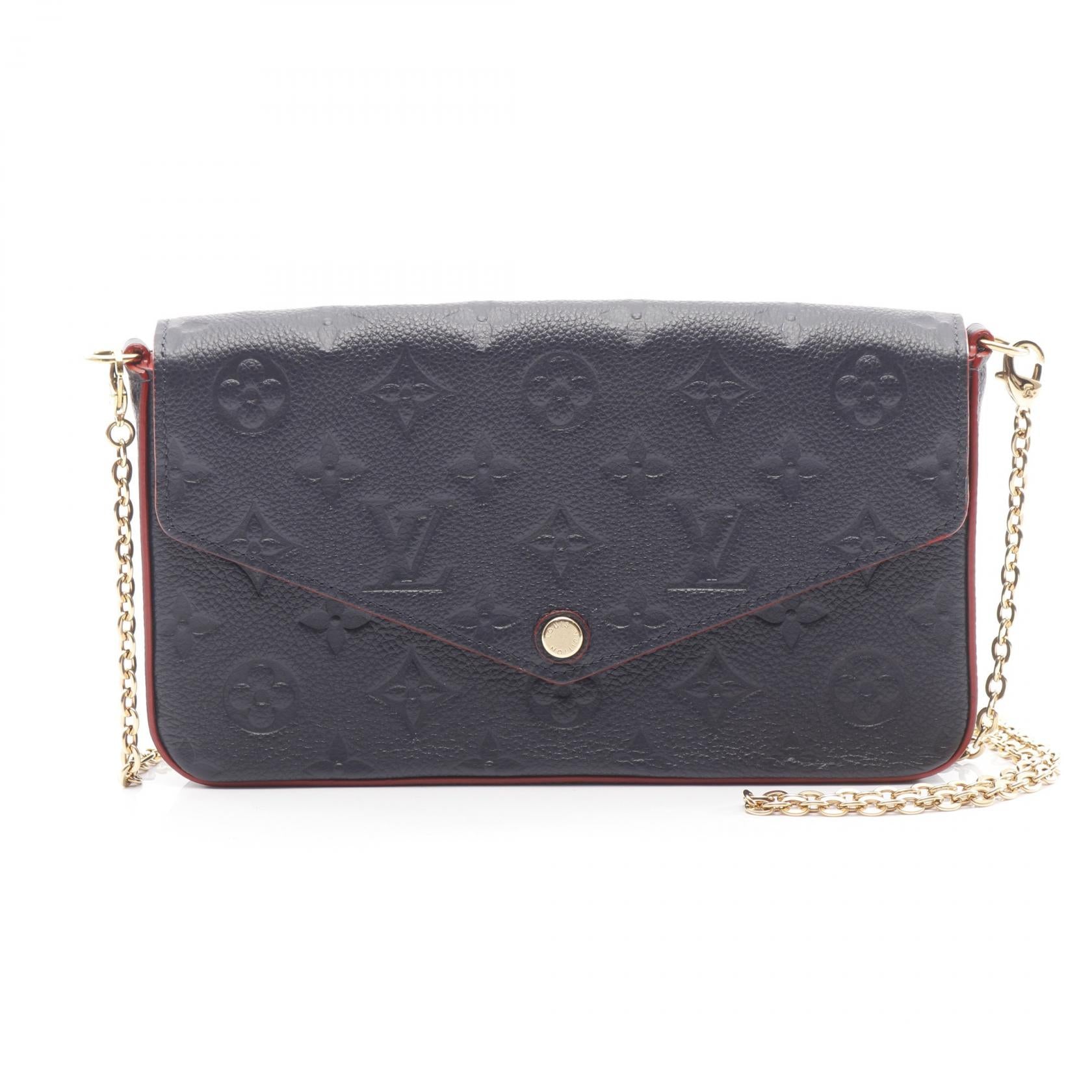 Louis Vuitton Pochette Felicie Monogram Empreinte Shoulder Bag