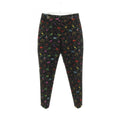 Christian Dior Zodiac Pixel Wool Silk Polyester Pants