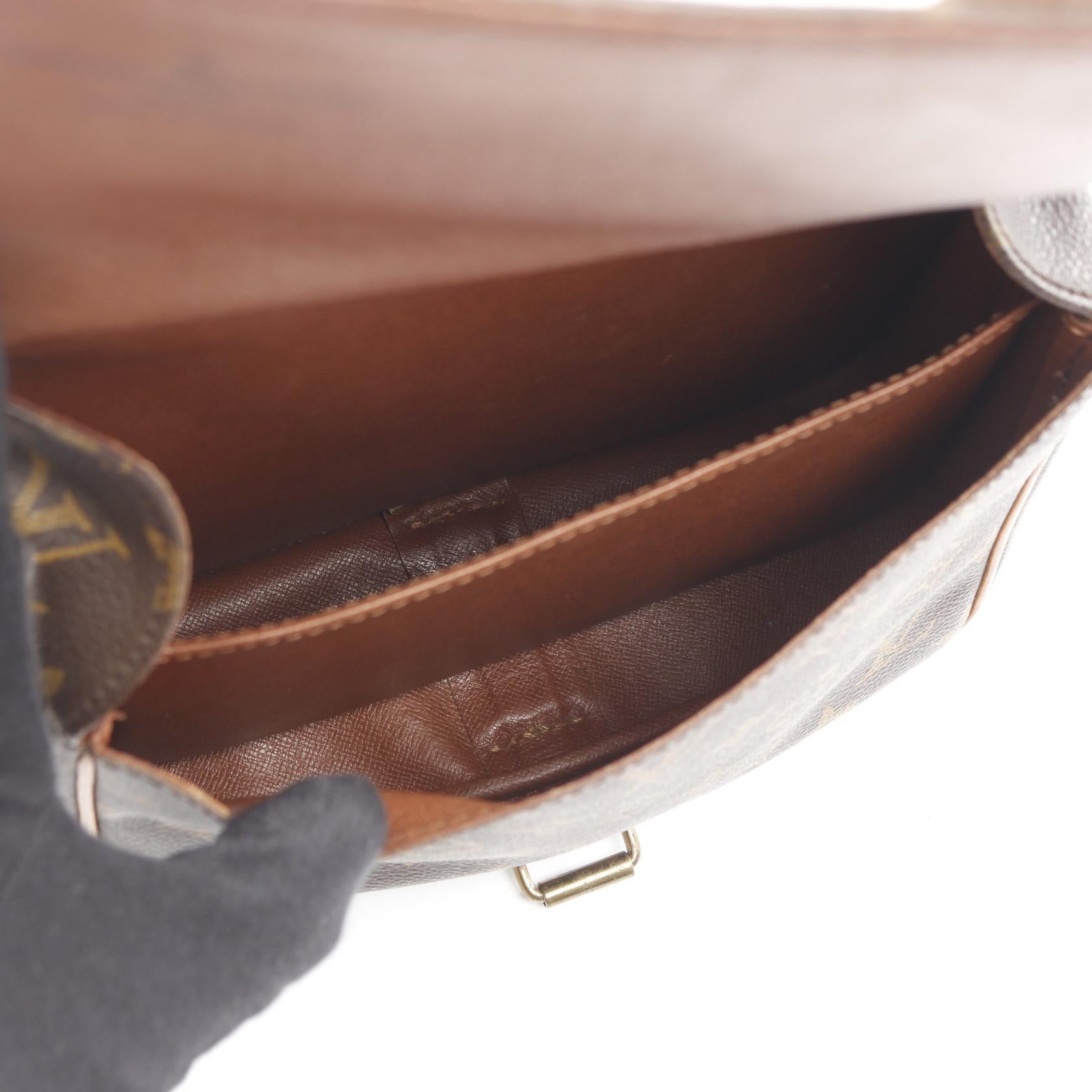 Louis Vuitton Cartouchiere MM Monogram Shoulder Bag