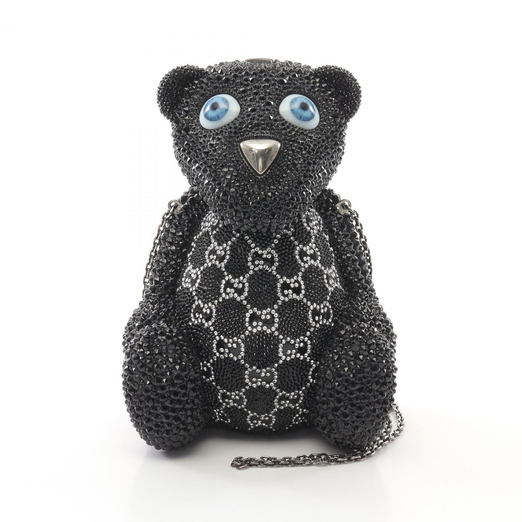 Gucci GG Teddy Bear Swarovski Shoulder Bag