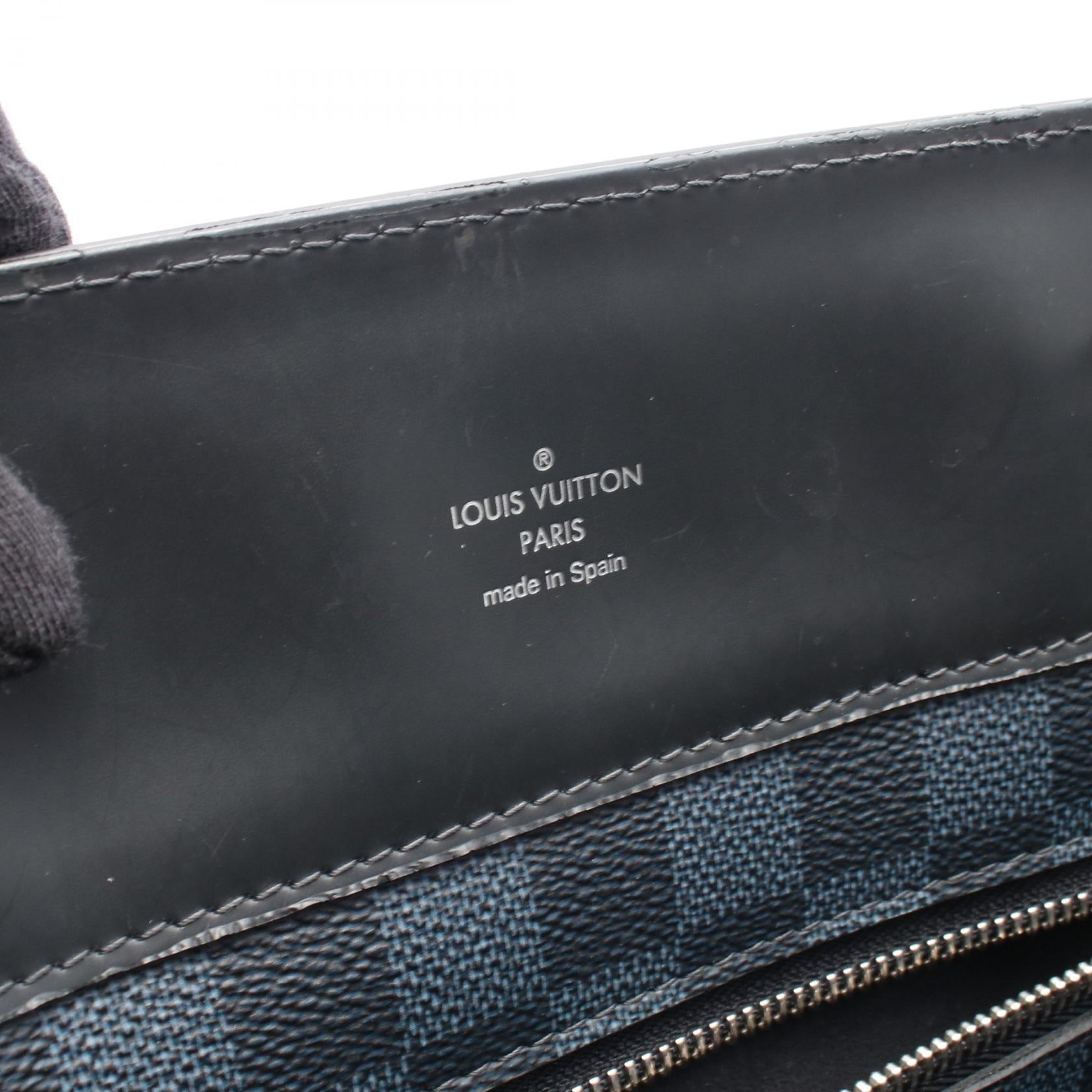 Louis Vuitton Cabas Voyage Damier Cobalt Tote Bag