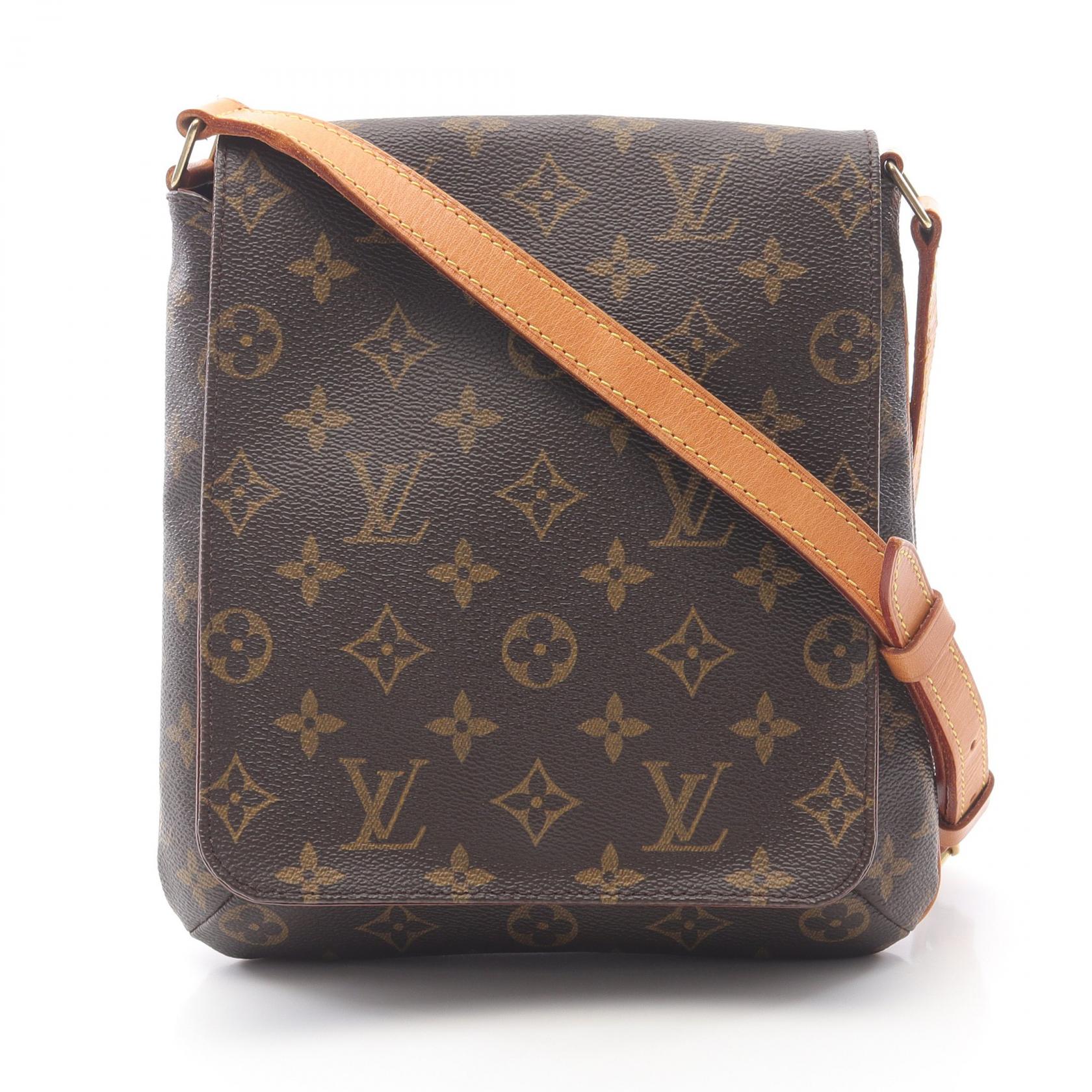 Louis Vuitton Musette Salsa Monogram Coated Canvas Shoulder Bag