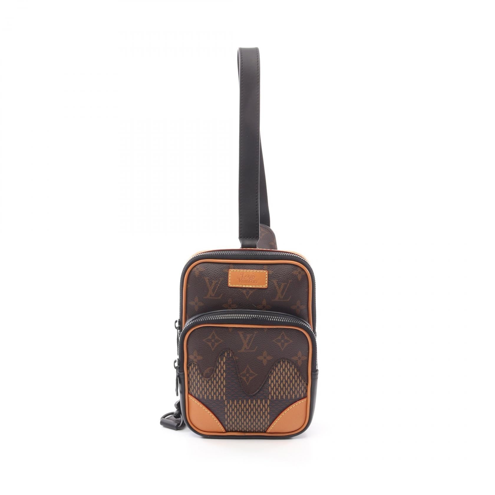 Louis Vuitton LOUIS VUITTON × NIGO Amazon Sling Bag Damier Giant Shoulder Bag