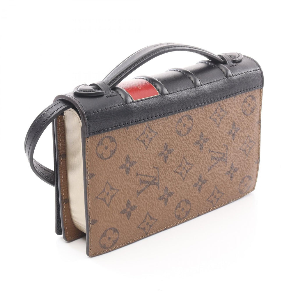 Louis Vuitton Book Wallet on Chain Monogram 2way Shoulder Bag