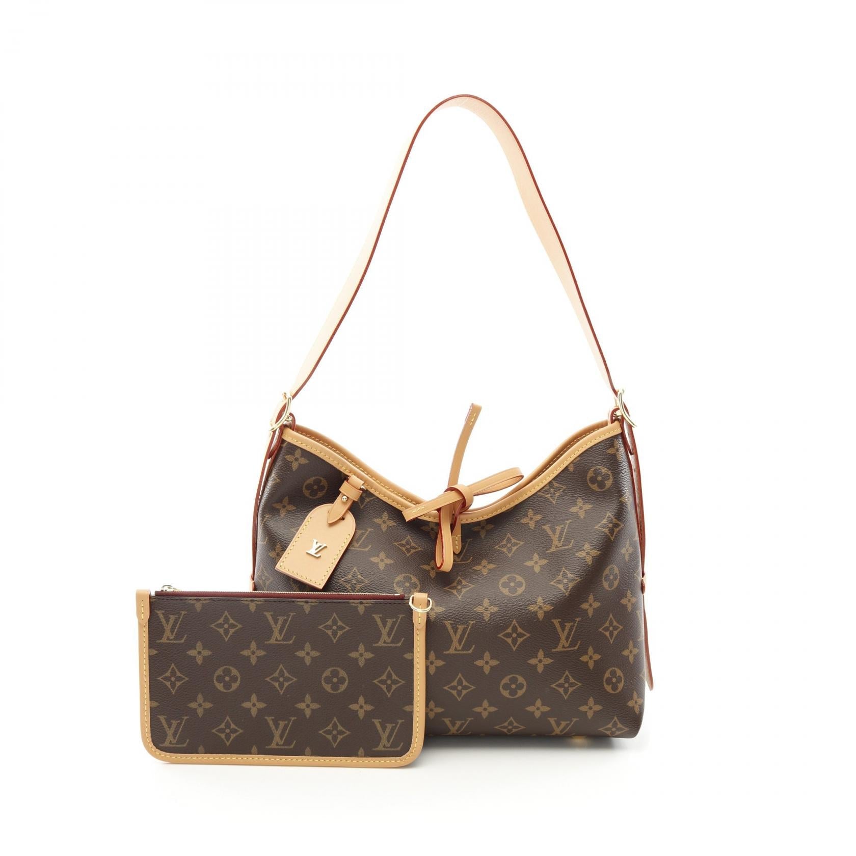 Louis Vuitton Carryall NM PM Monogram Shoulder Bag