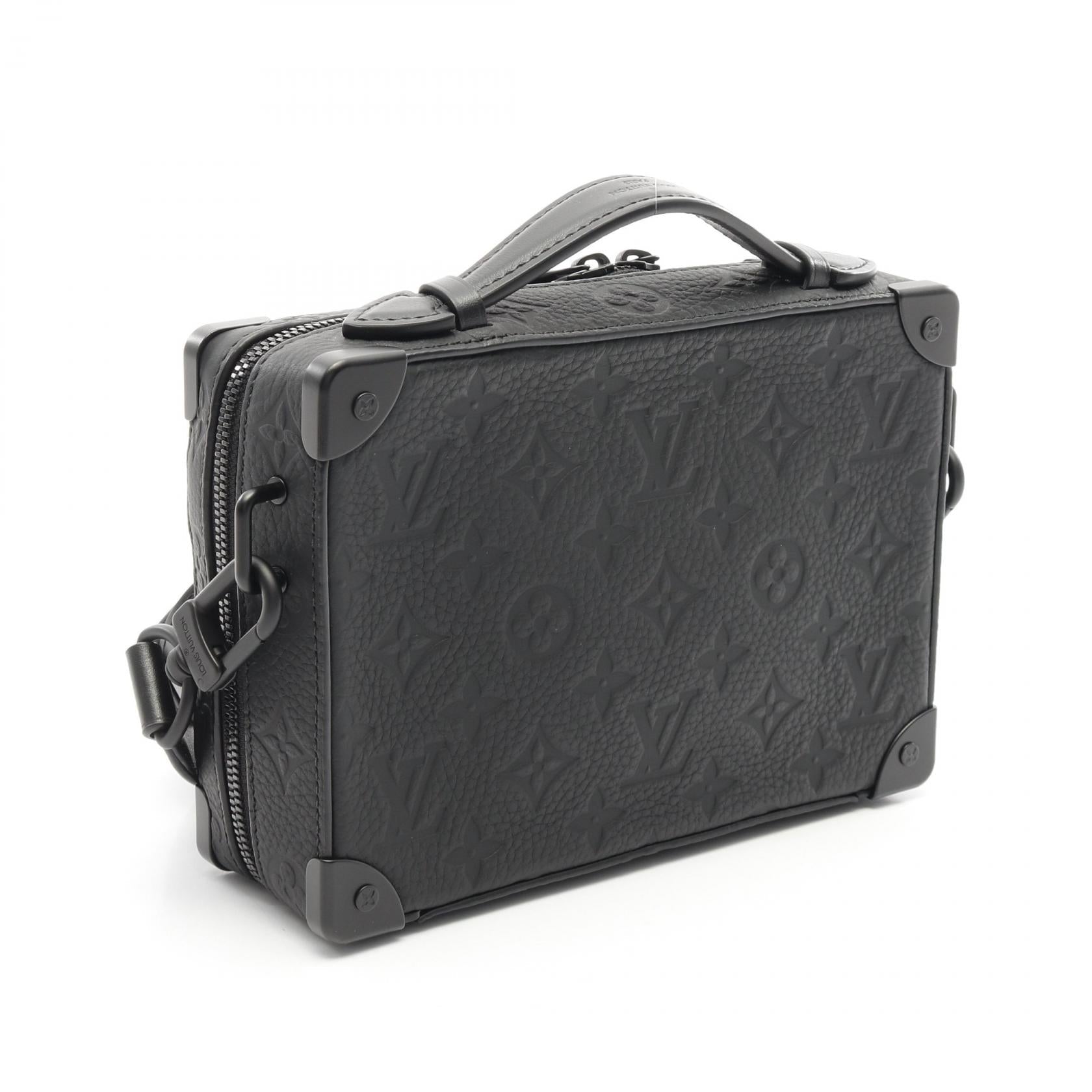 Louis Vuitton Handle Soft Trunk Monogram Leather Shoulder Bag