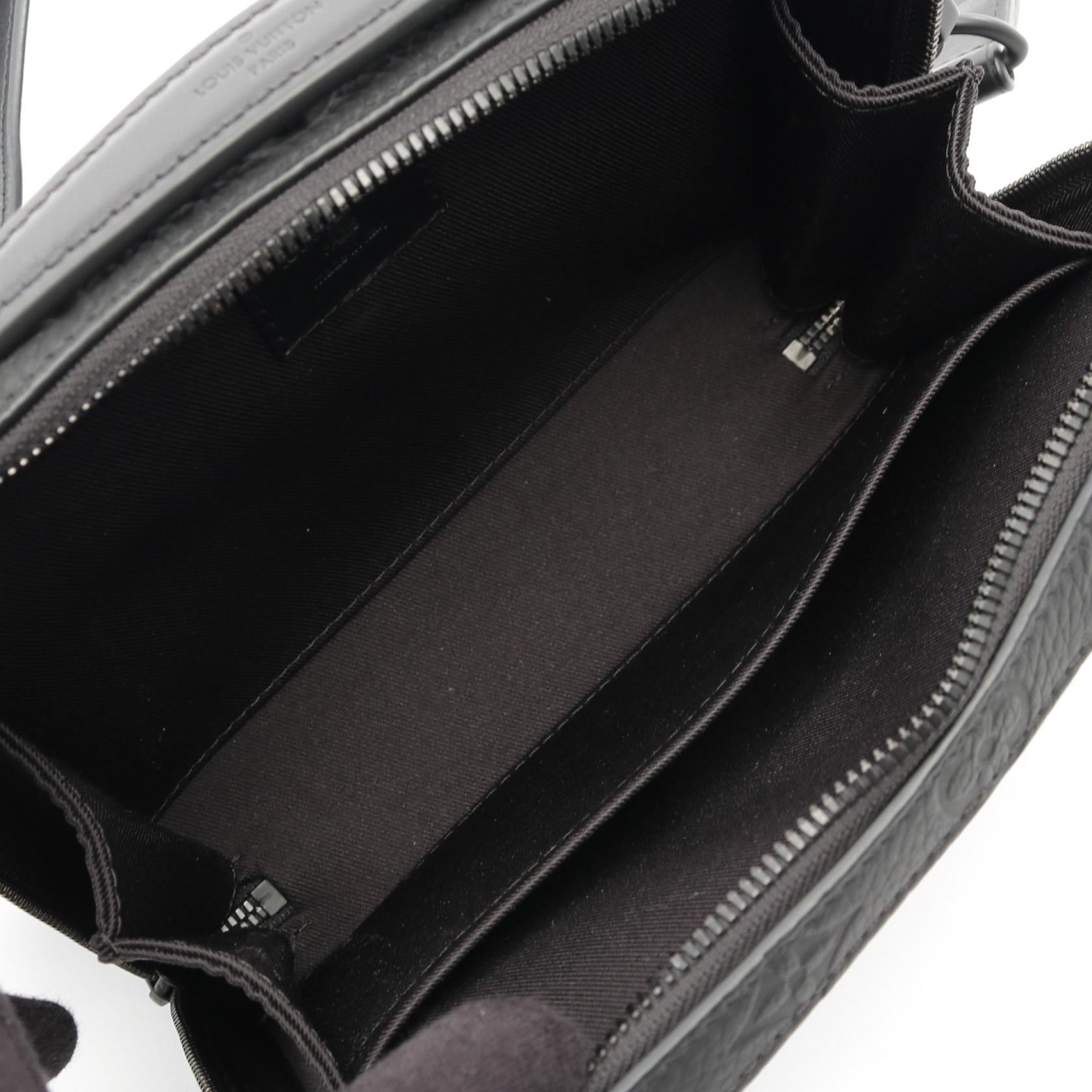 Louis Vuitton Handle Soft Trunk Monogram Leather Shoulder Bag