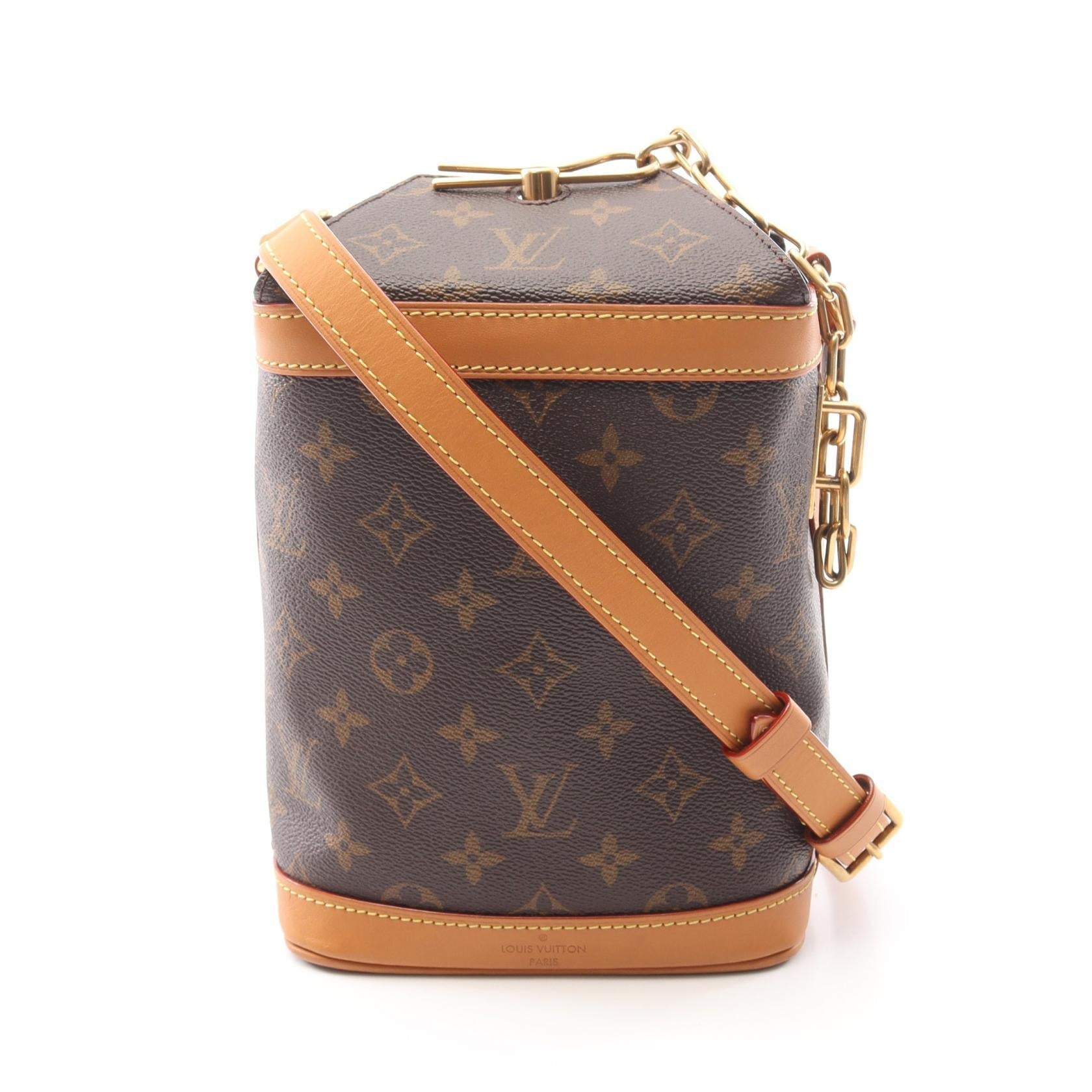 Louis Vuitton Milk Box Monogram Coated Canvas Shoulder Bag