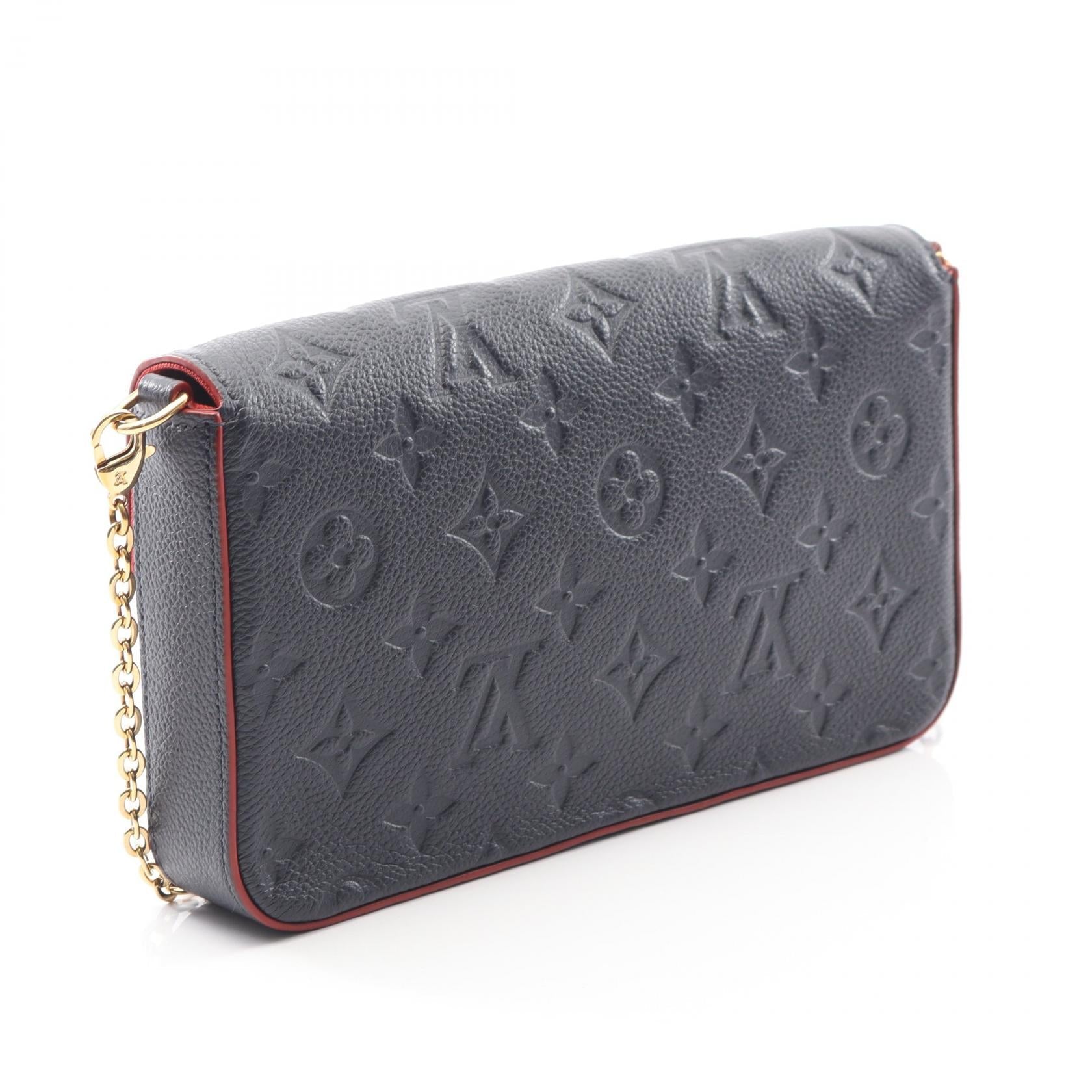 Louis Vuitton Pochette Felicie Monogram Empreinte Shoulder Bag