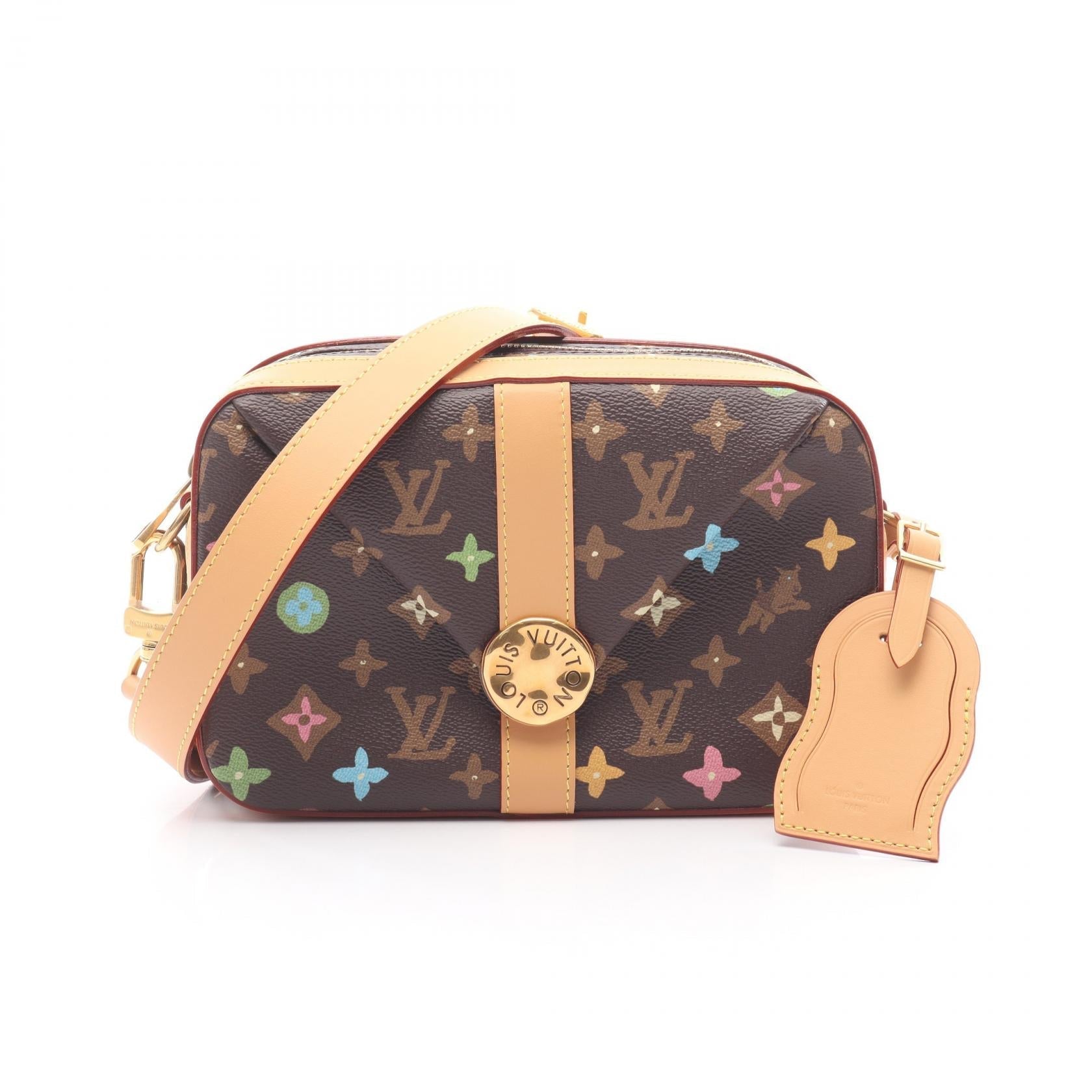 Louis Vuitton Envelope Messenger Monogram Shoulder Bag