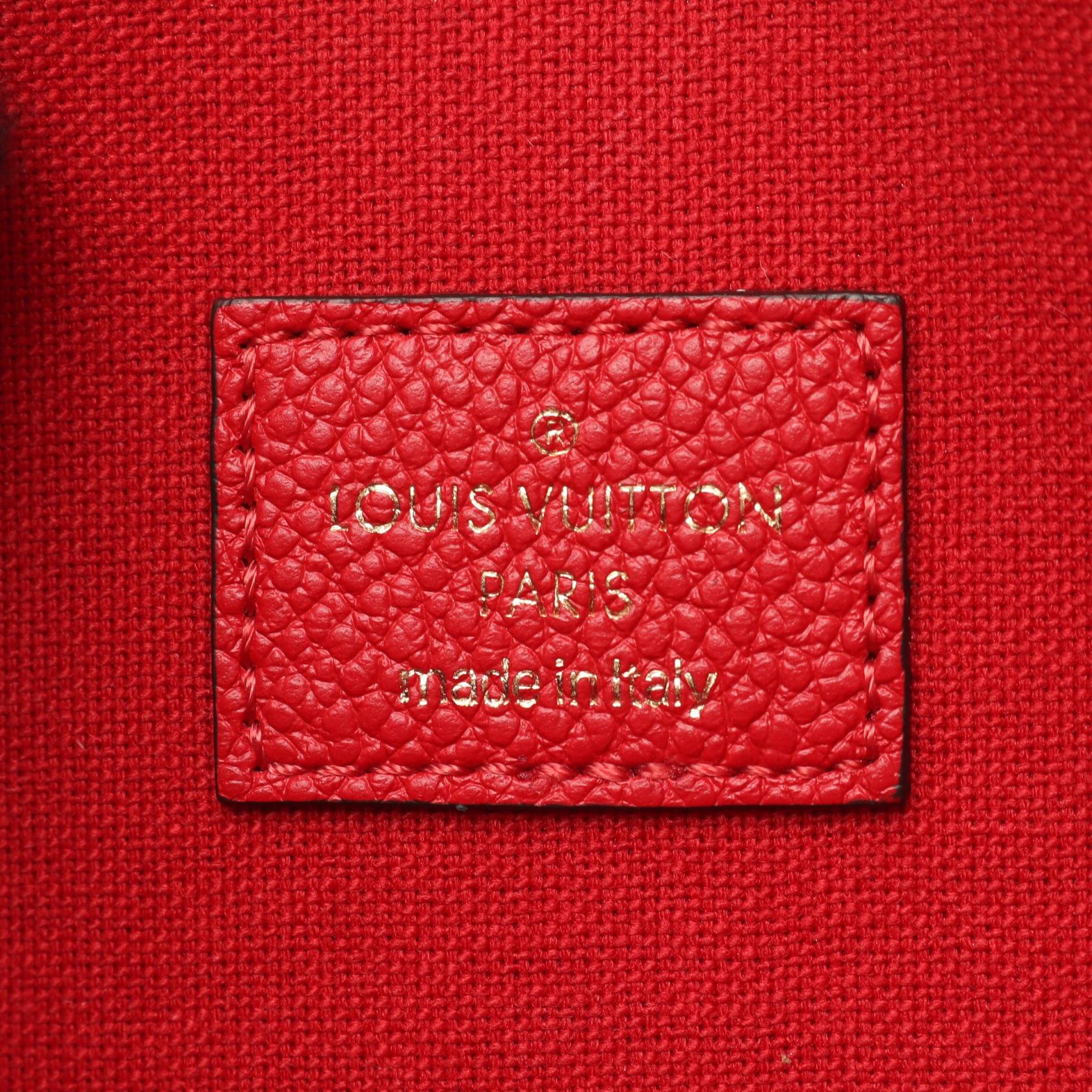 Louis Vuitton Pochette Felicie Monogram Empreinte Shoulder Bag