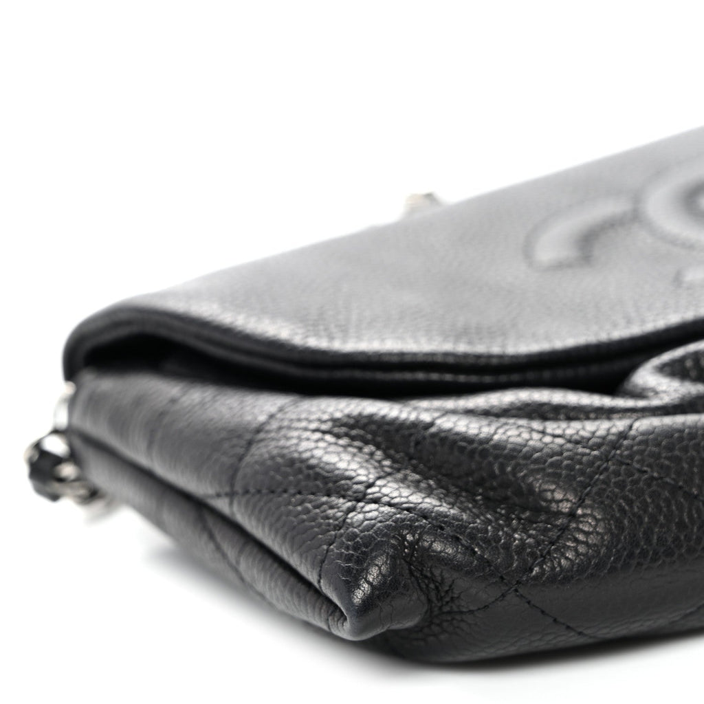 Caviar Half Moon Wallet On Chain WOC Black