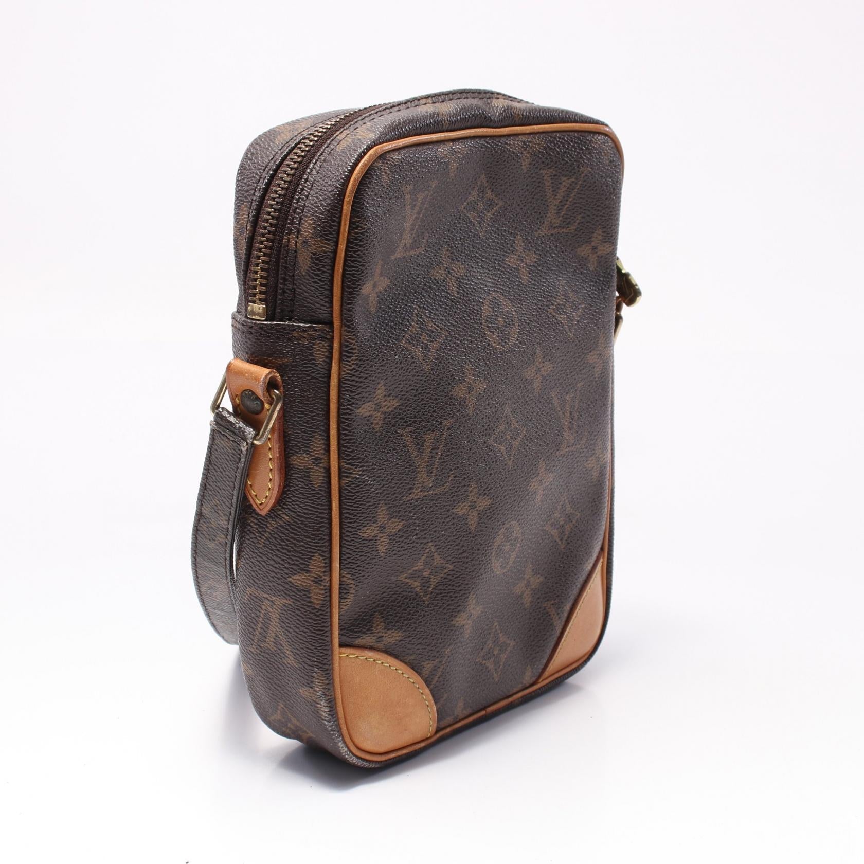 Louis Vuitton Danube Monogram Coated Canvas Shoulder Bag