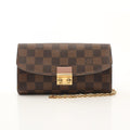 Louis Vuitton Portefeuille Croisette Damier 2way Shoulder Bag