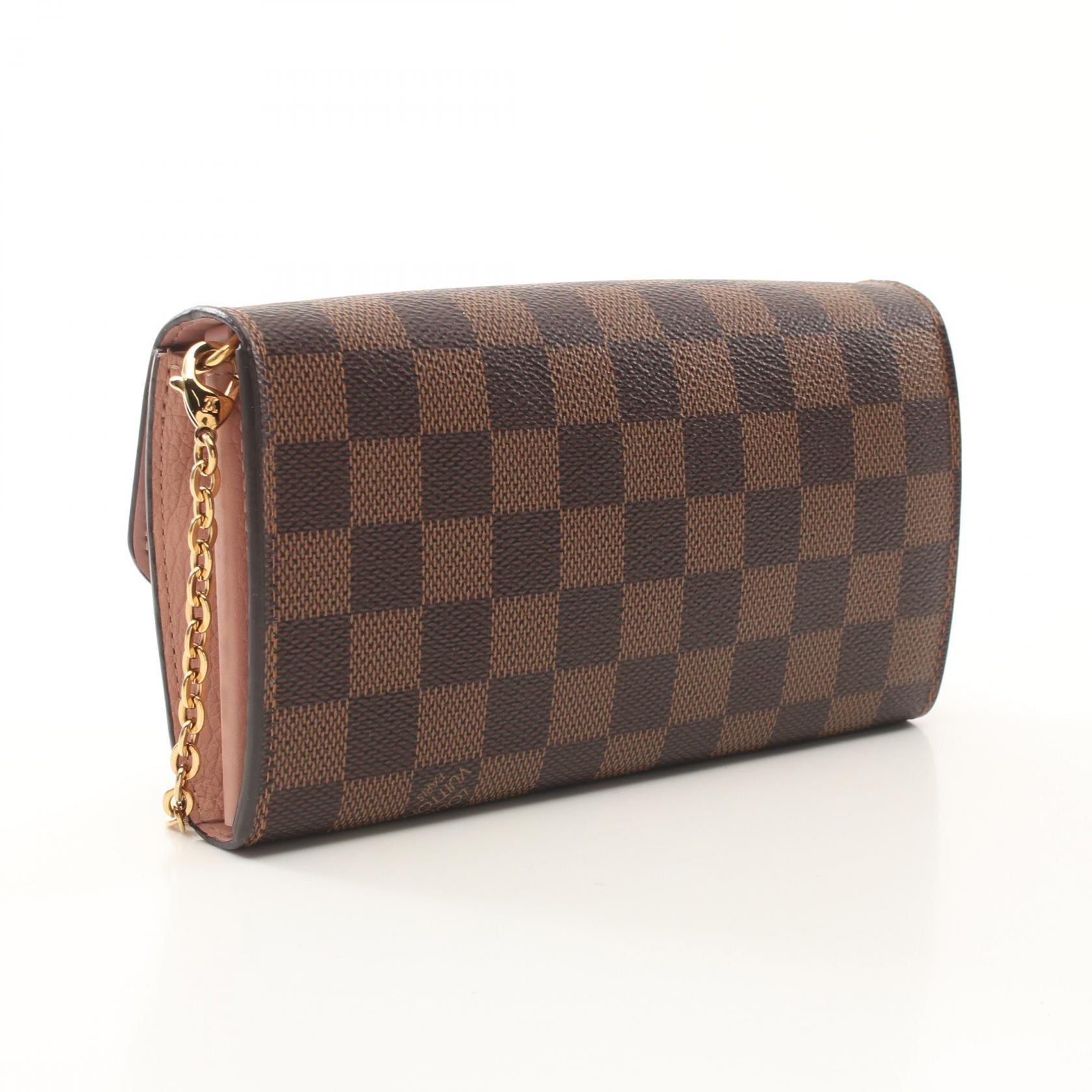 Louis Vuitton Portefeuille Croisette Damier 2way Shoulder Bag