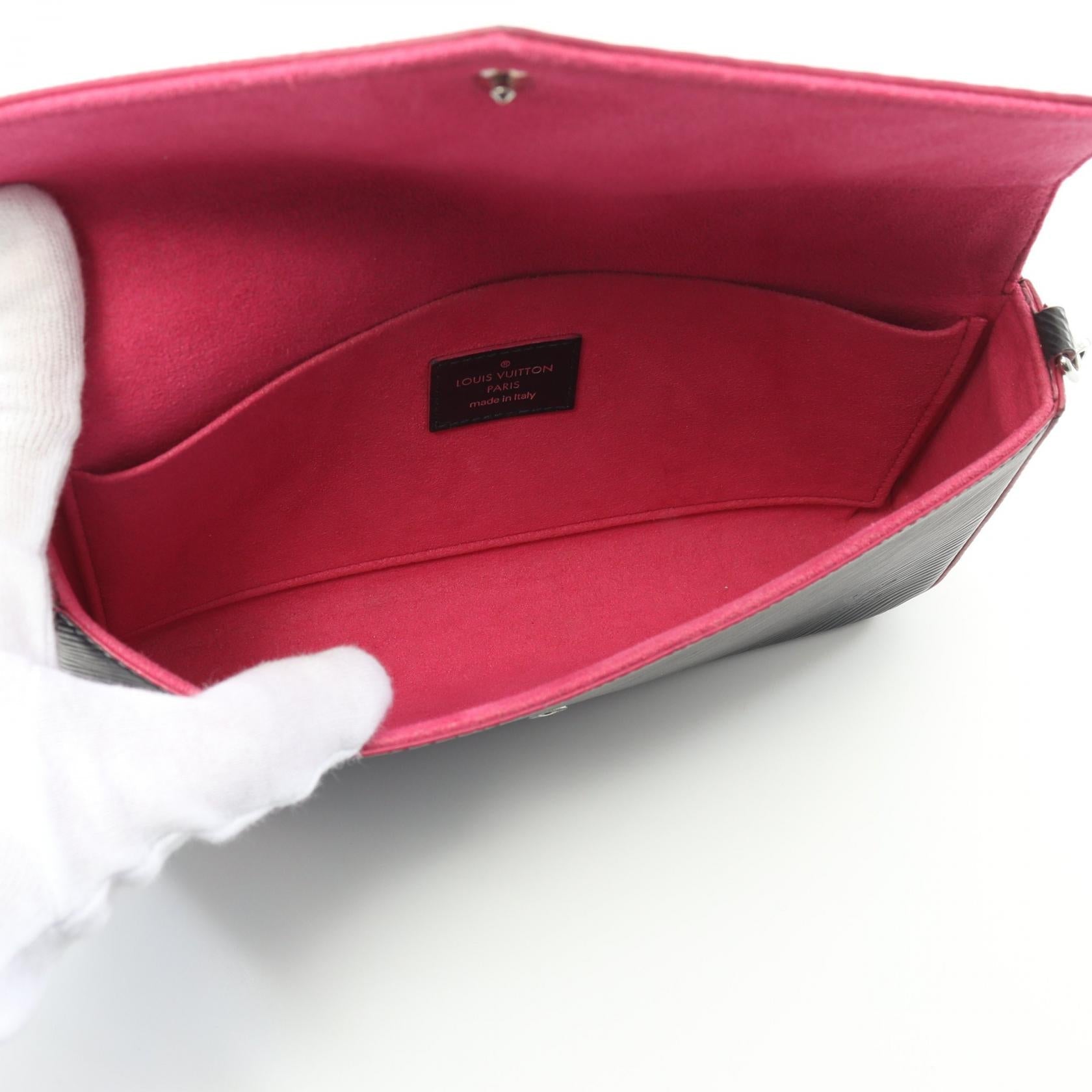 Louis Vuitton Pochette Felicie Epi Shoulder Bag