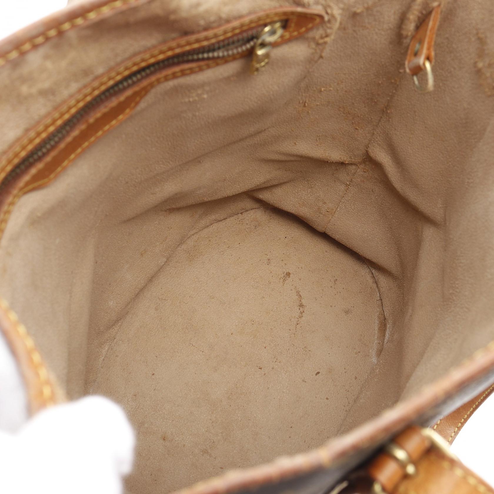 Louis Vuitton Bucket GM Monogram Coated Canvas Shoulder Bag