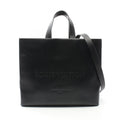 Louis Vuitton Shopper Tote MM Leather Tote Bag
