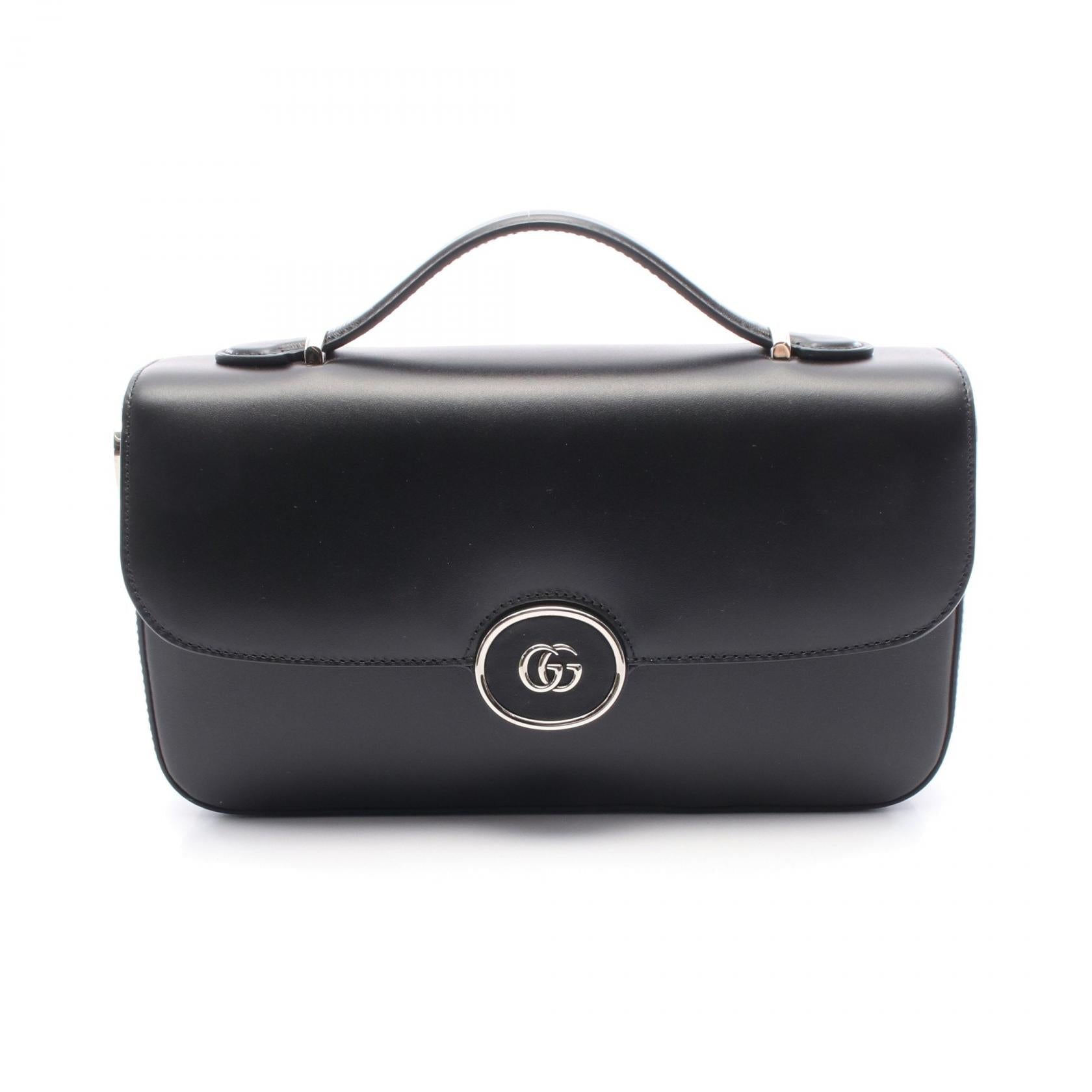 Gucci Petit GG Leather Shoulder Bag