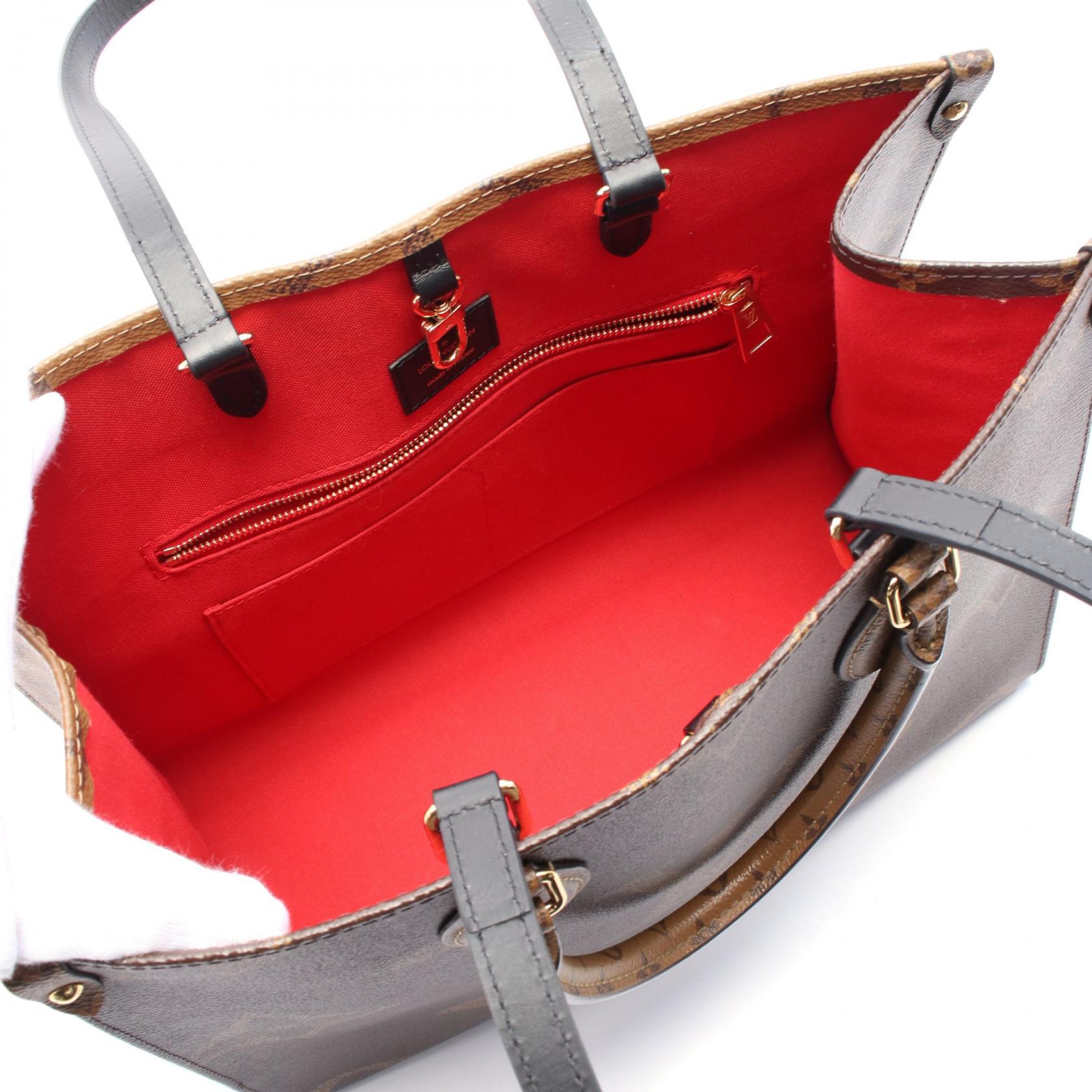 Louis Vuitton OnTheGo MM Monogram Leather Tote Bag