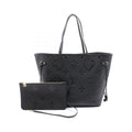 Louis Vuitton Neverfull Monogram Empreinte Tote Bag