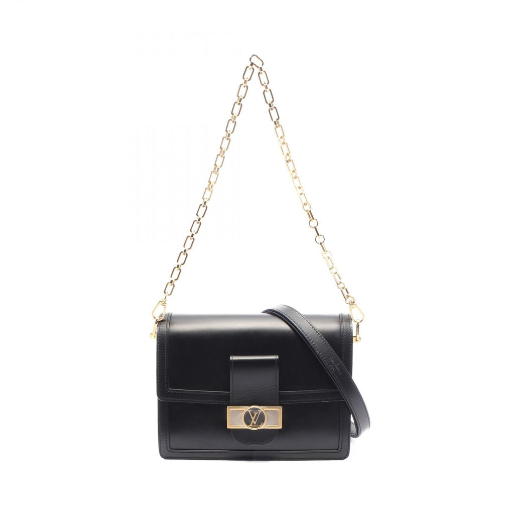 Louis Vuitton Dauphine MM Leather Shoulder Bag