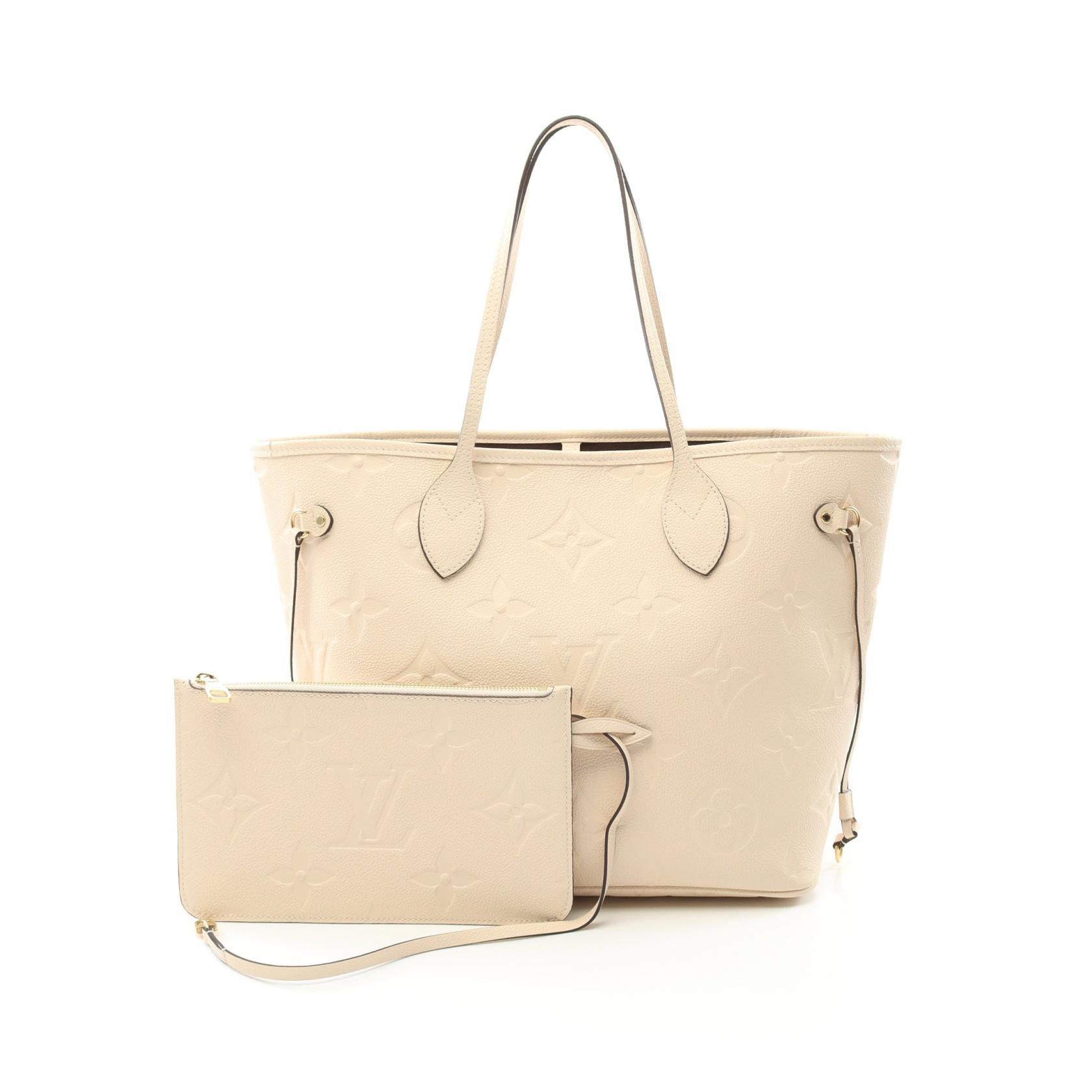 Louis Vuitton Neverfull Monogram Empreinte Tote Bag