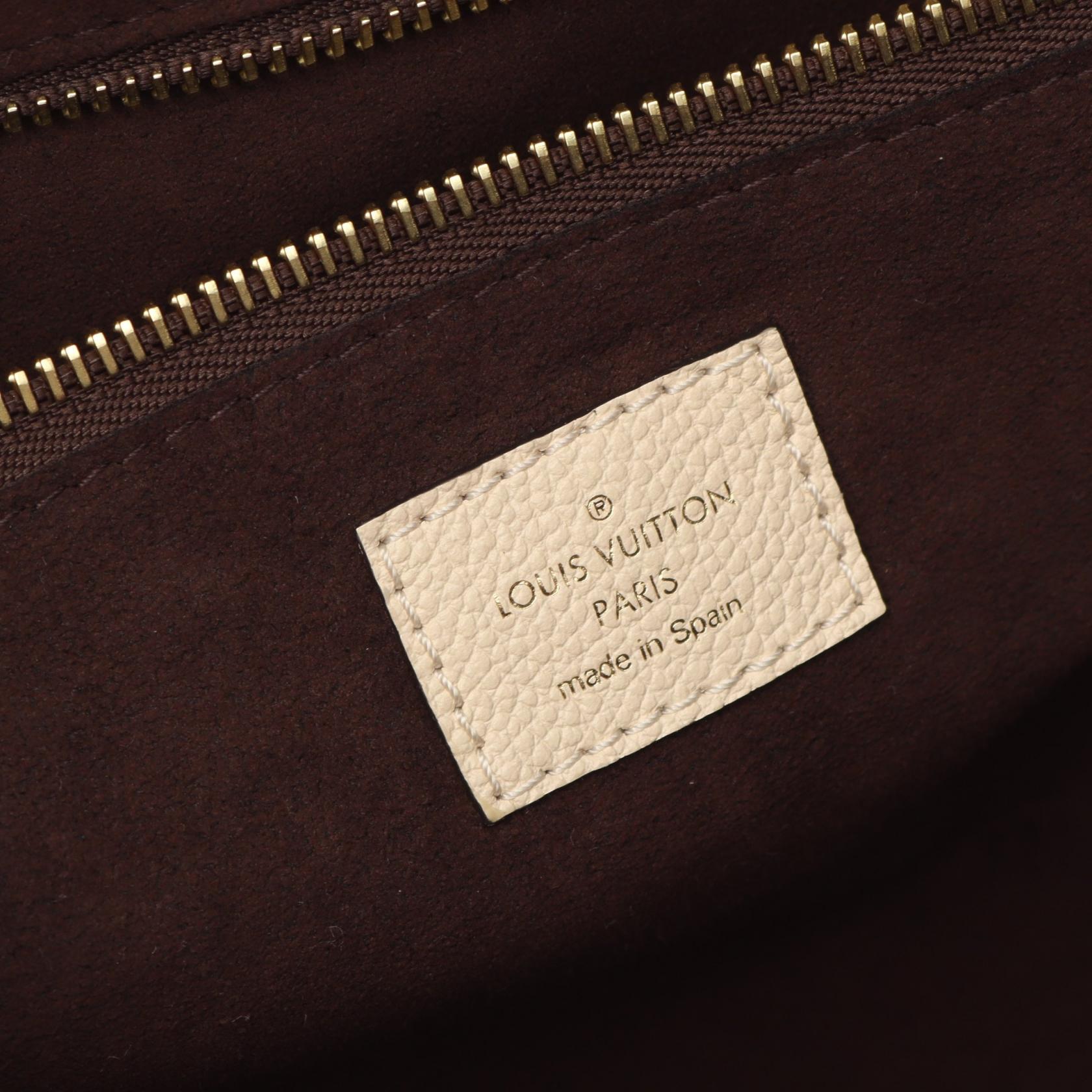 Louis Vuitton Neverfull Monogram Empreinte Tote Bag