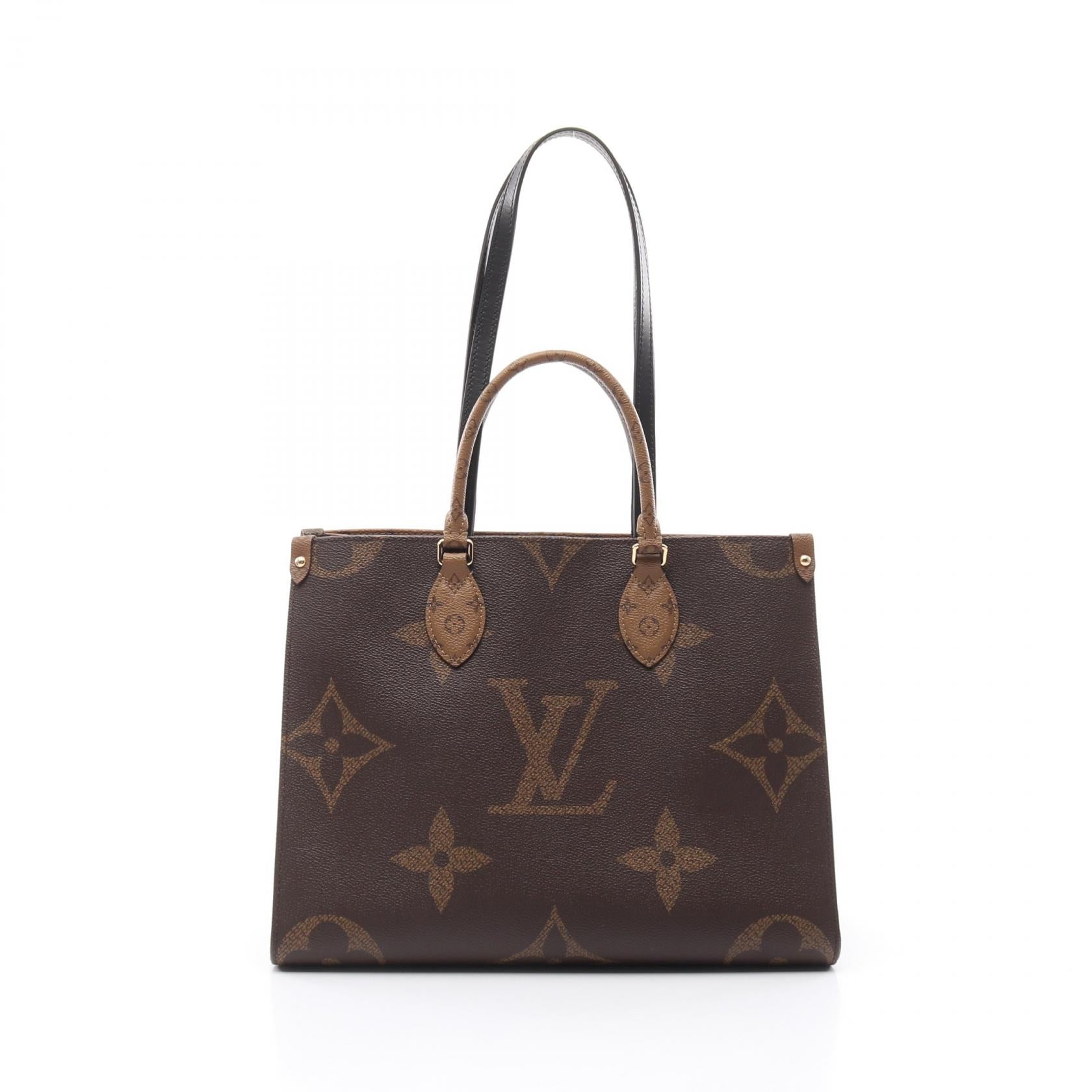 Louis Vuitton Onthego MM Monogram Coated Canvas Tote Bag
