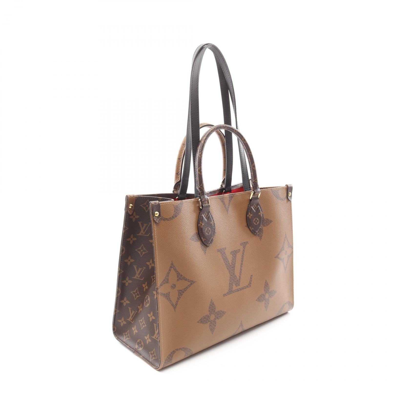 Louis Vuitton Onthego MM Monogram Leather Tote Bag