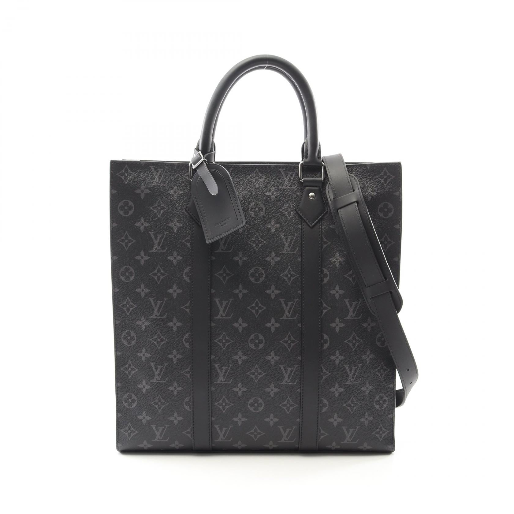 Louis Vuitton Sac Plat Monogram Eclipse Tote Bag