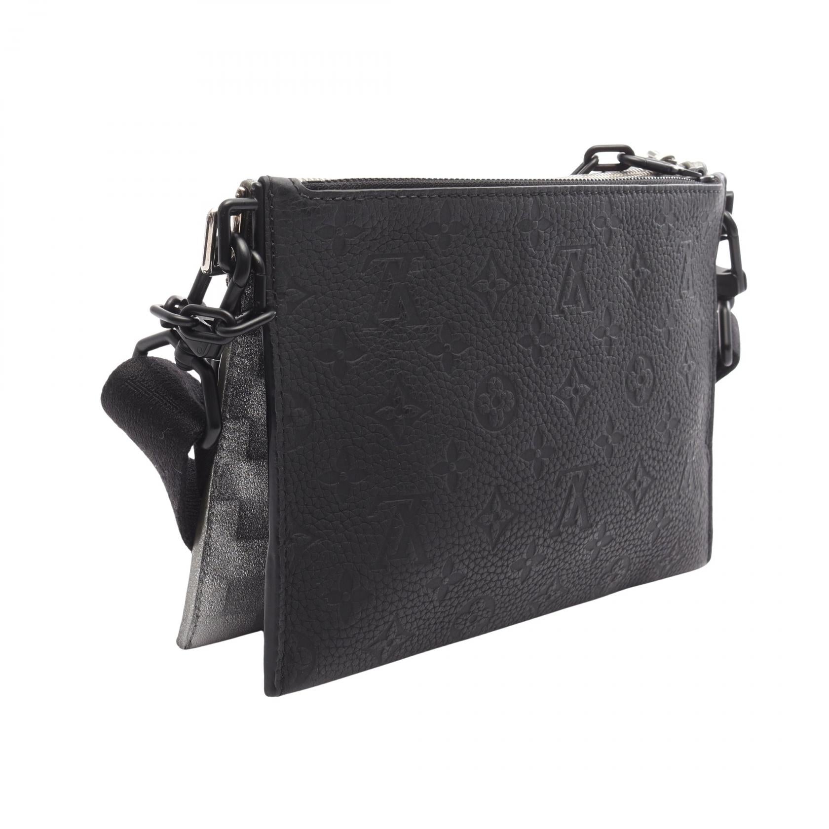 Louis Vuitton Trio Pouch NM Damier Glitter Shoulder Bag