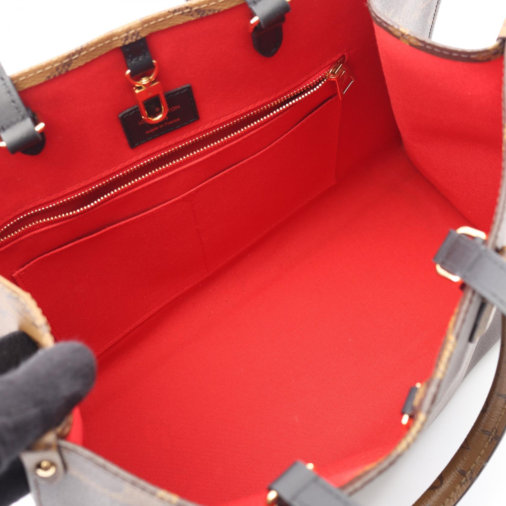 Louis Vuitton OnTheGo MM Monogram Leather Tote Bag