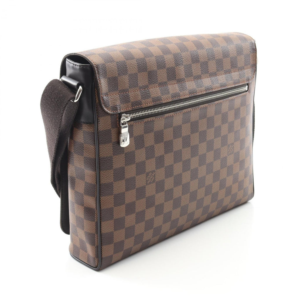 Louis Vuitton District MM NM Damier Coated Canvas Shoulder Bag