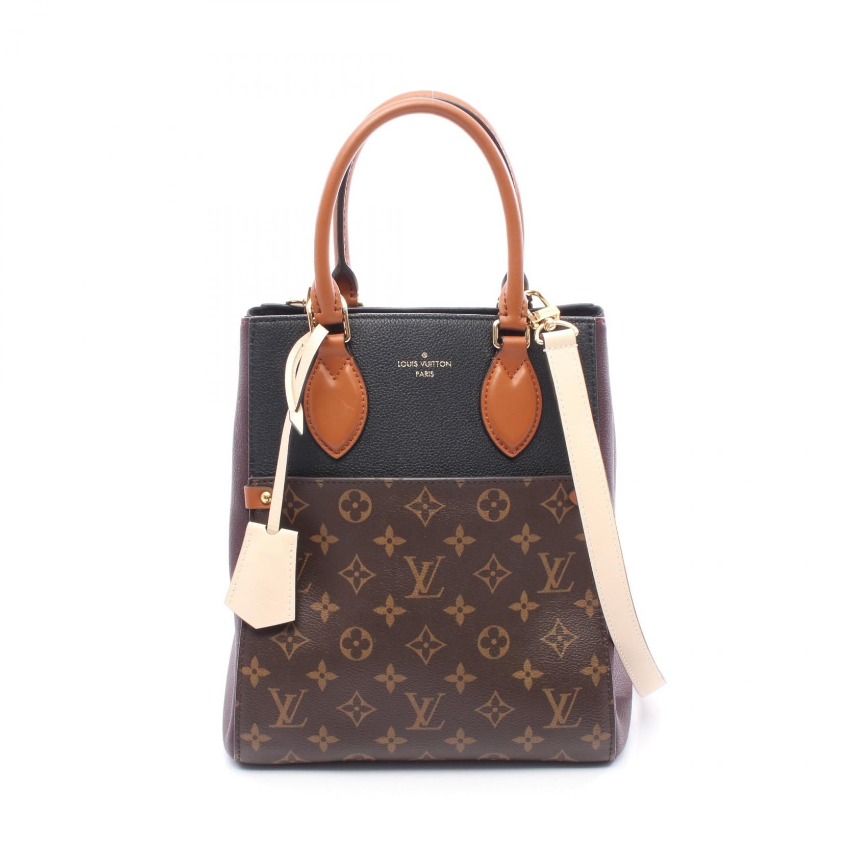 Louis Vuitton Fold Tote MM Monogram 2way Bag