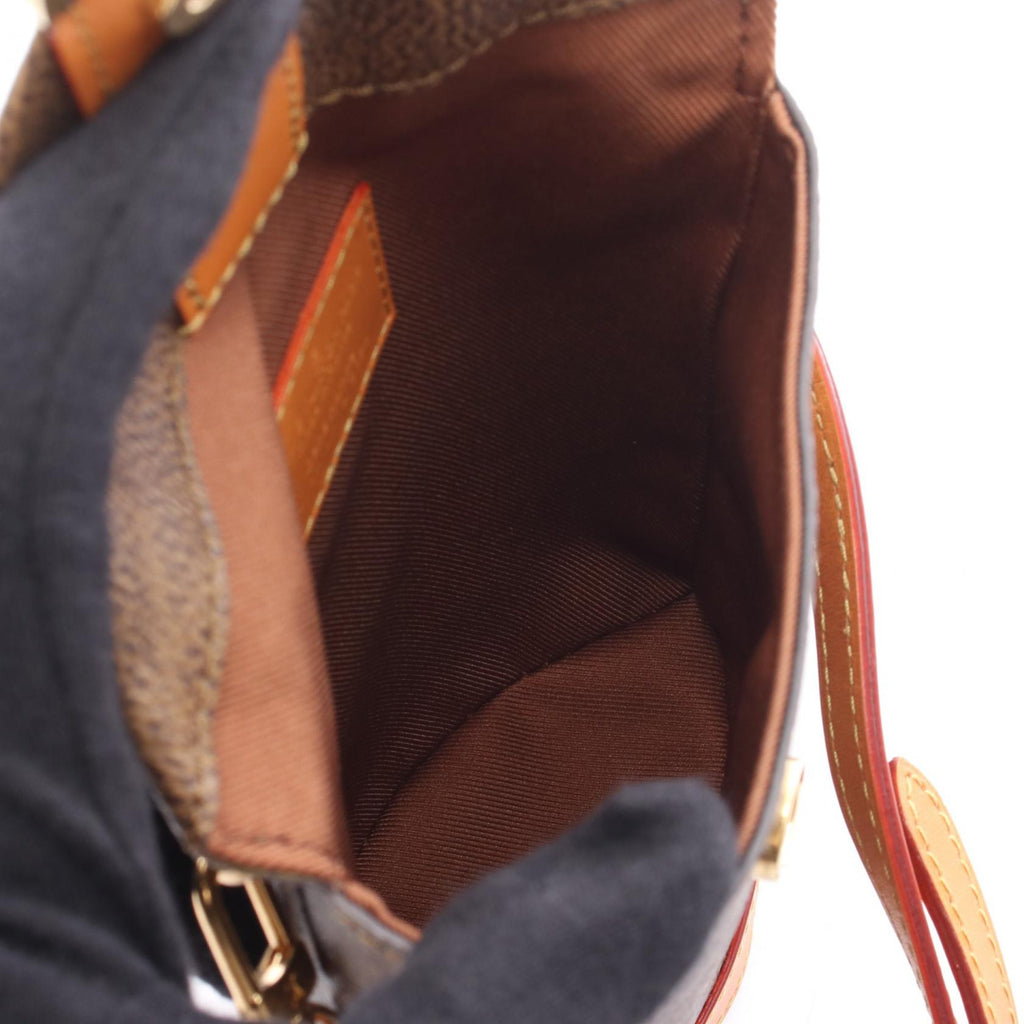 Louis Vuitton Envelope Pouch Coated Canvas Shoulder Bag